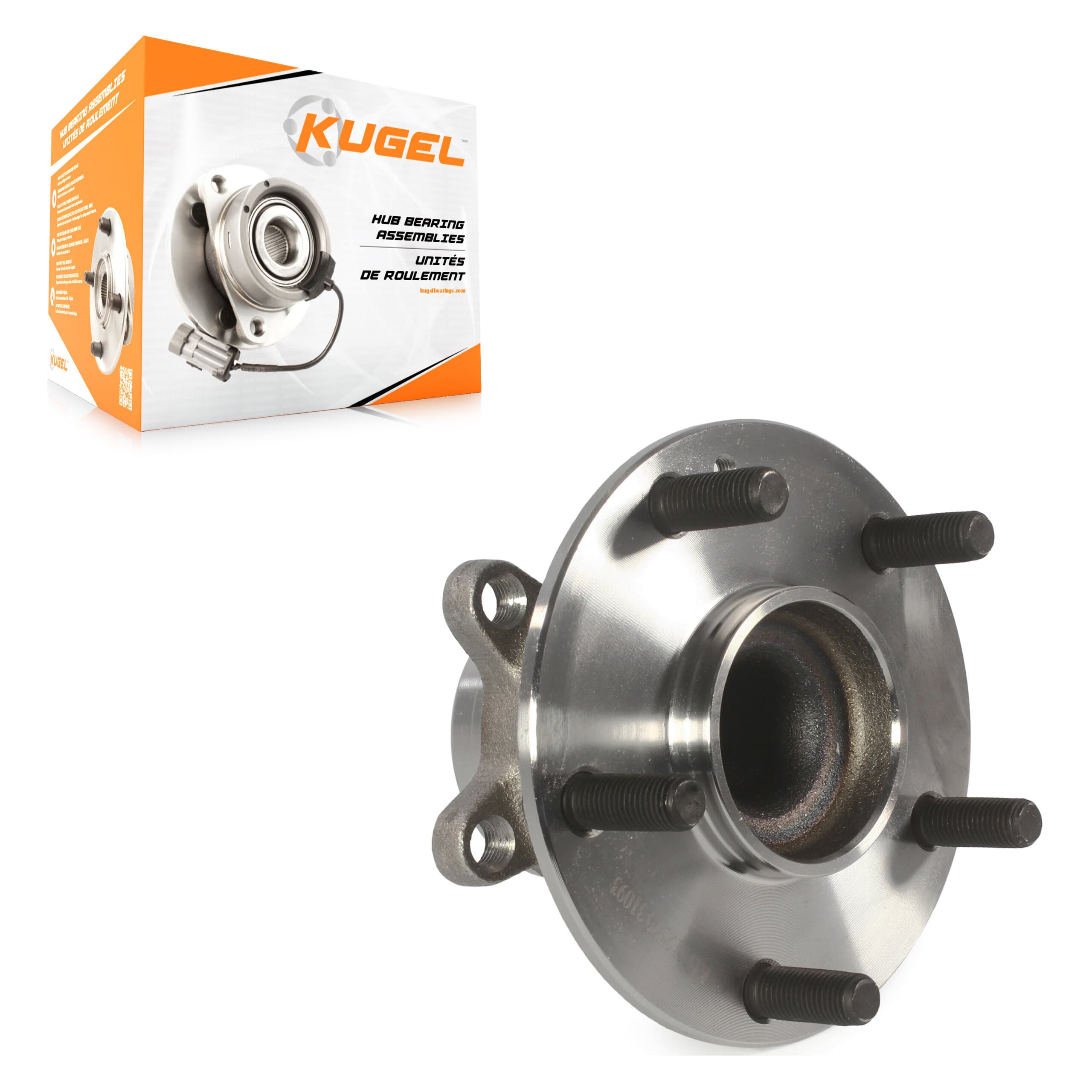 Kugel - 70-512570 - Rear Wheel Bearing and Hub Assembly image 1