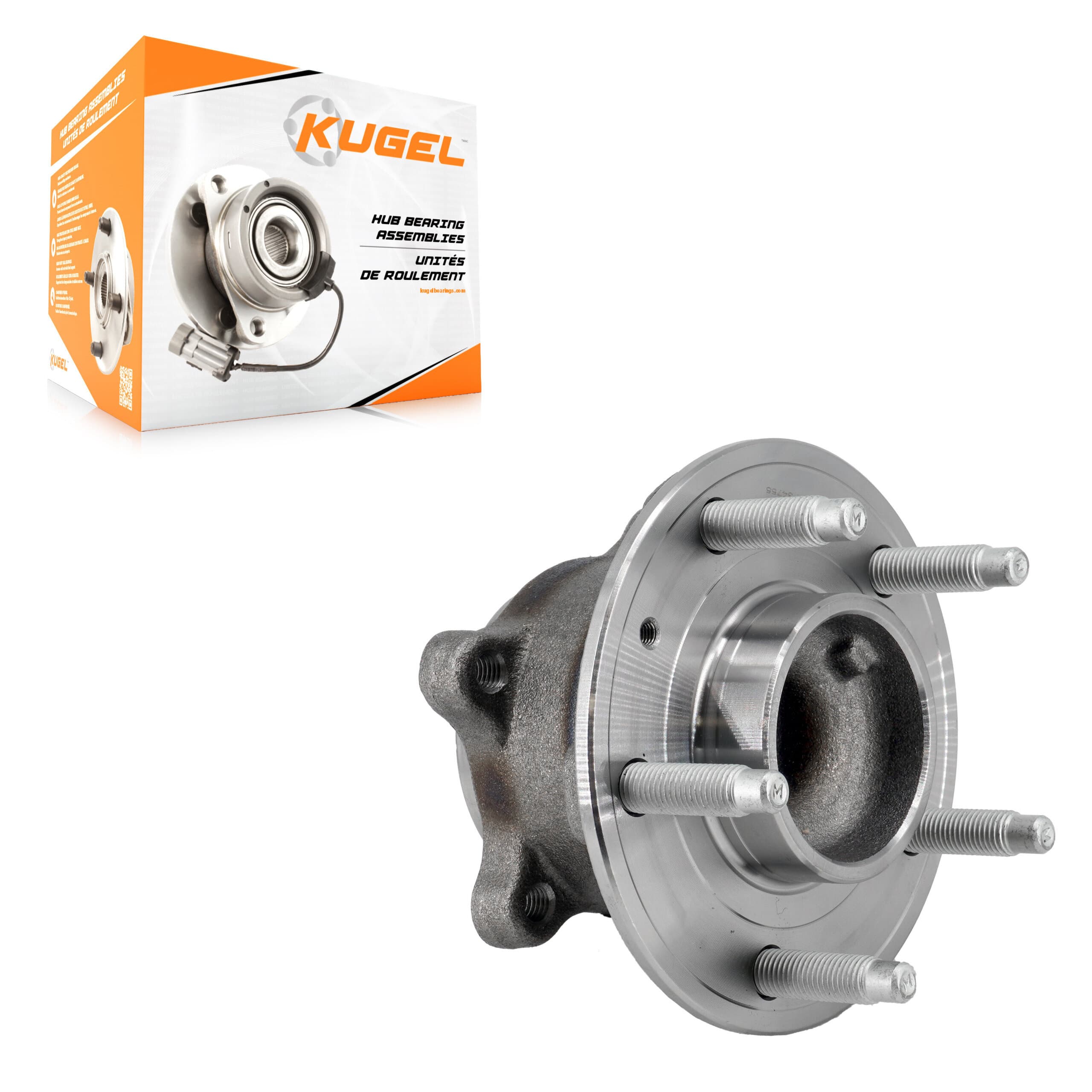Kugel - 70-512581 - Rear Wheel Bearing and Hub Assembly image 1