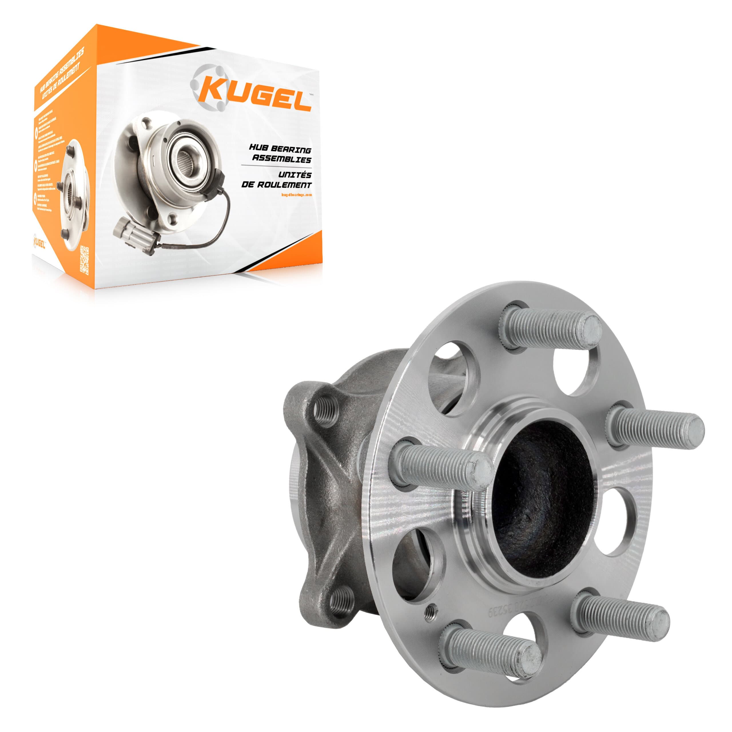 Kugel - 70-512628 - Rear Wheel Bearing and Hub Assembly image 1