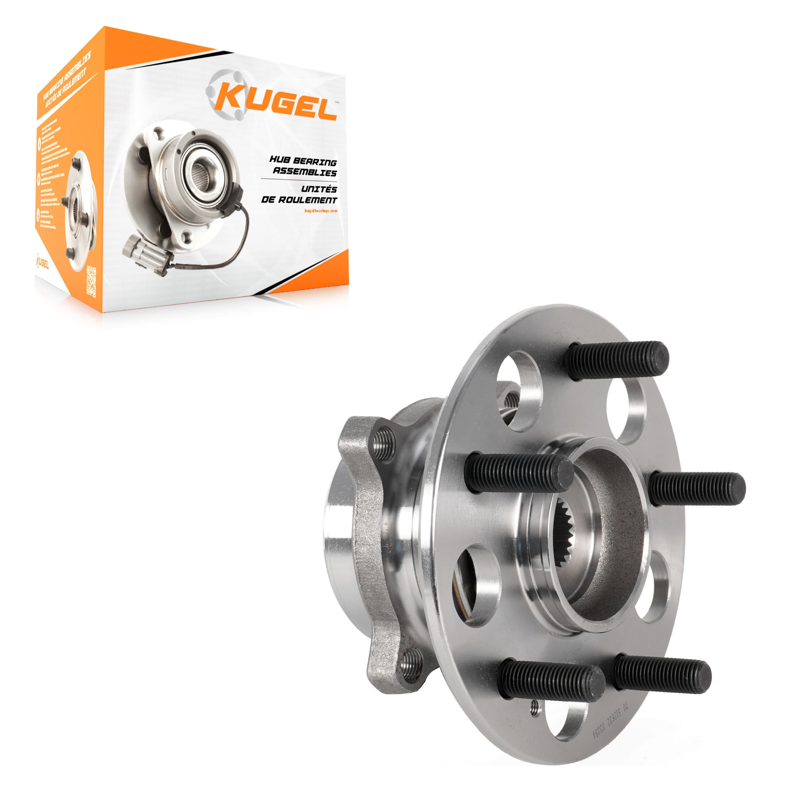 Kugel - 70-512632 - Rear Wheel Bearing and Hub Assembly image 1