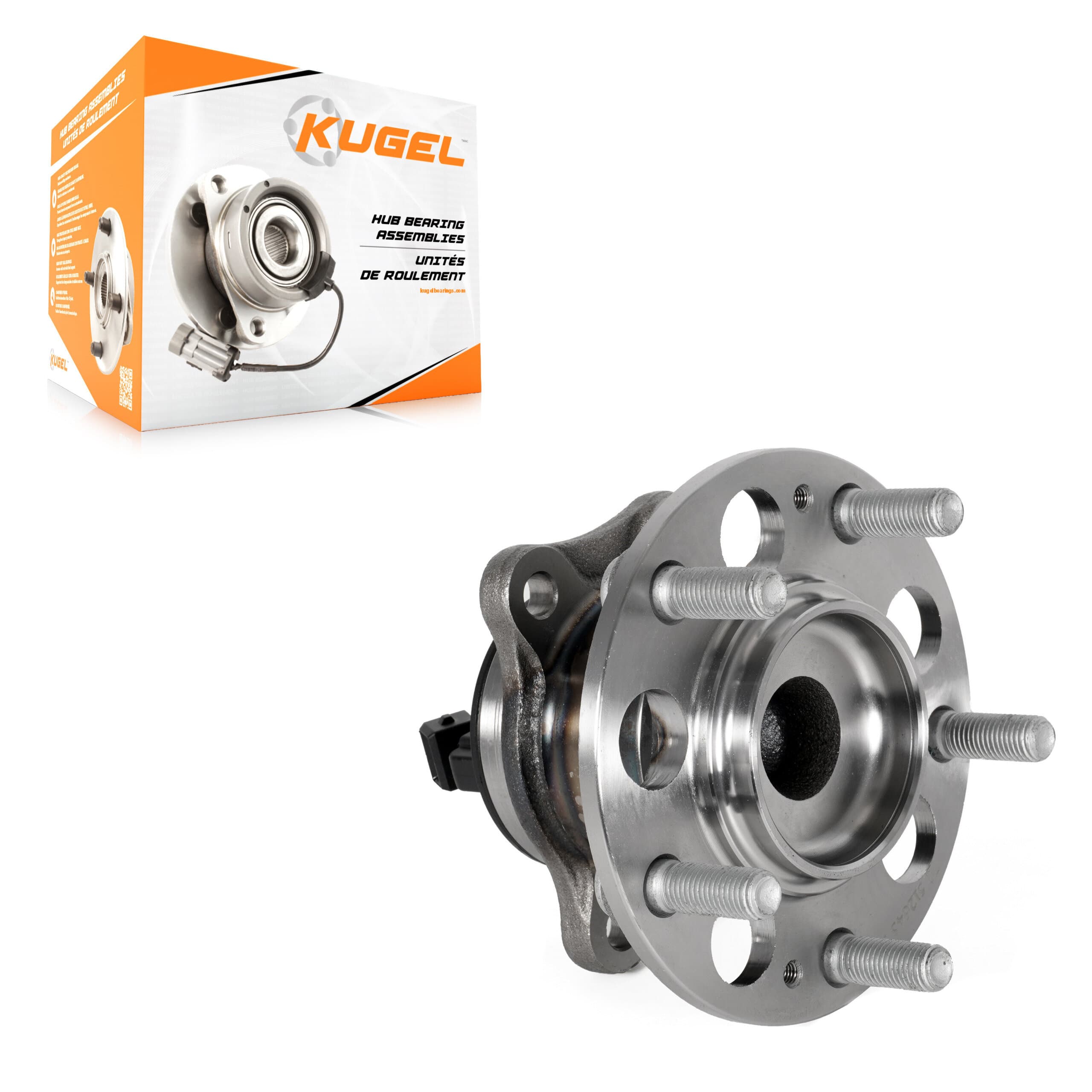 Kugel - 70-512645 - Rear Wheel Bearing and Hub Assembly image 1