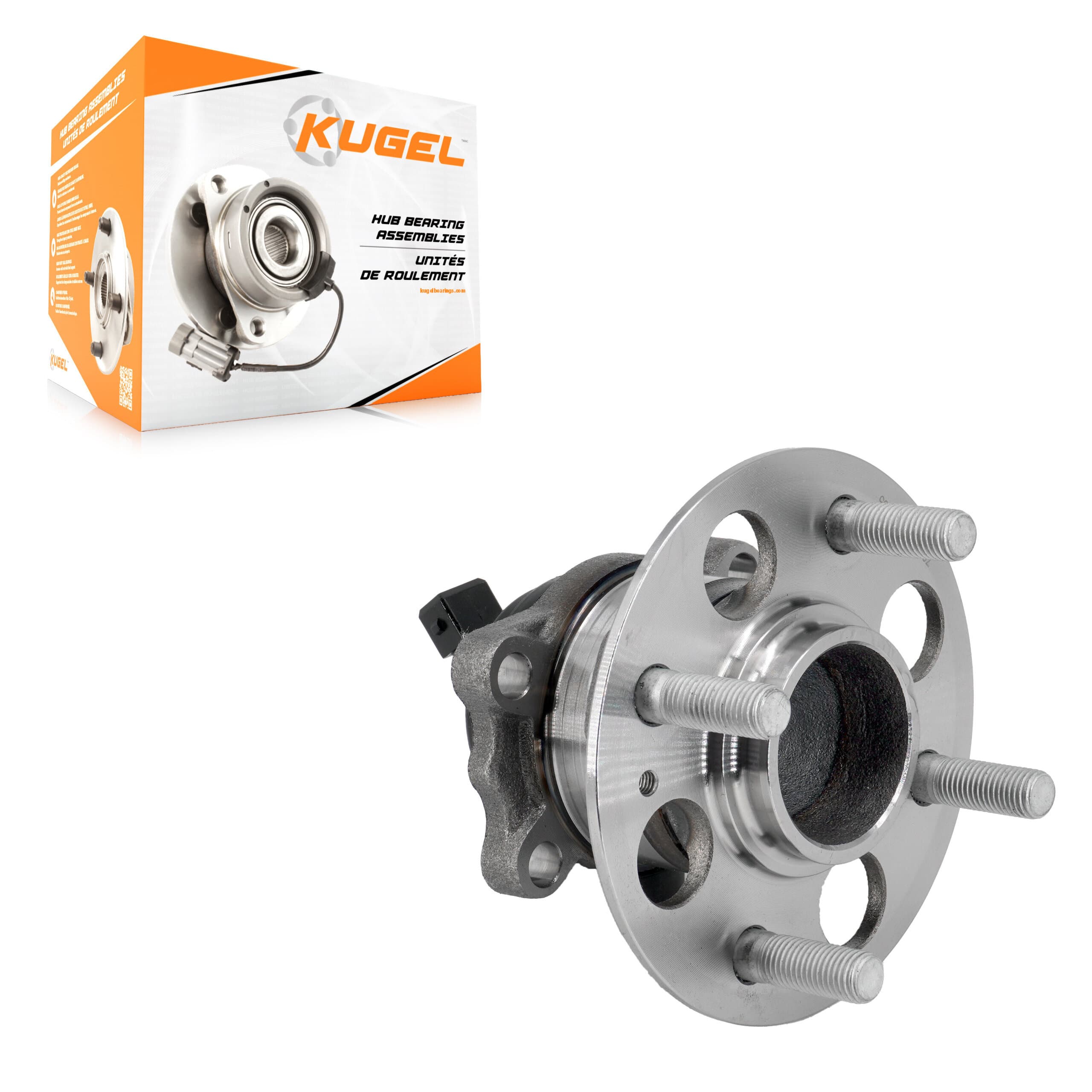 Kugel - 70-512655 - Rear Wheel Bearing and Hub Assembly image 1