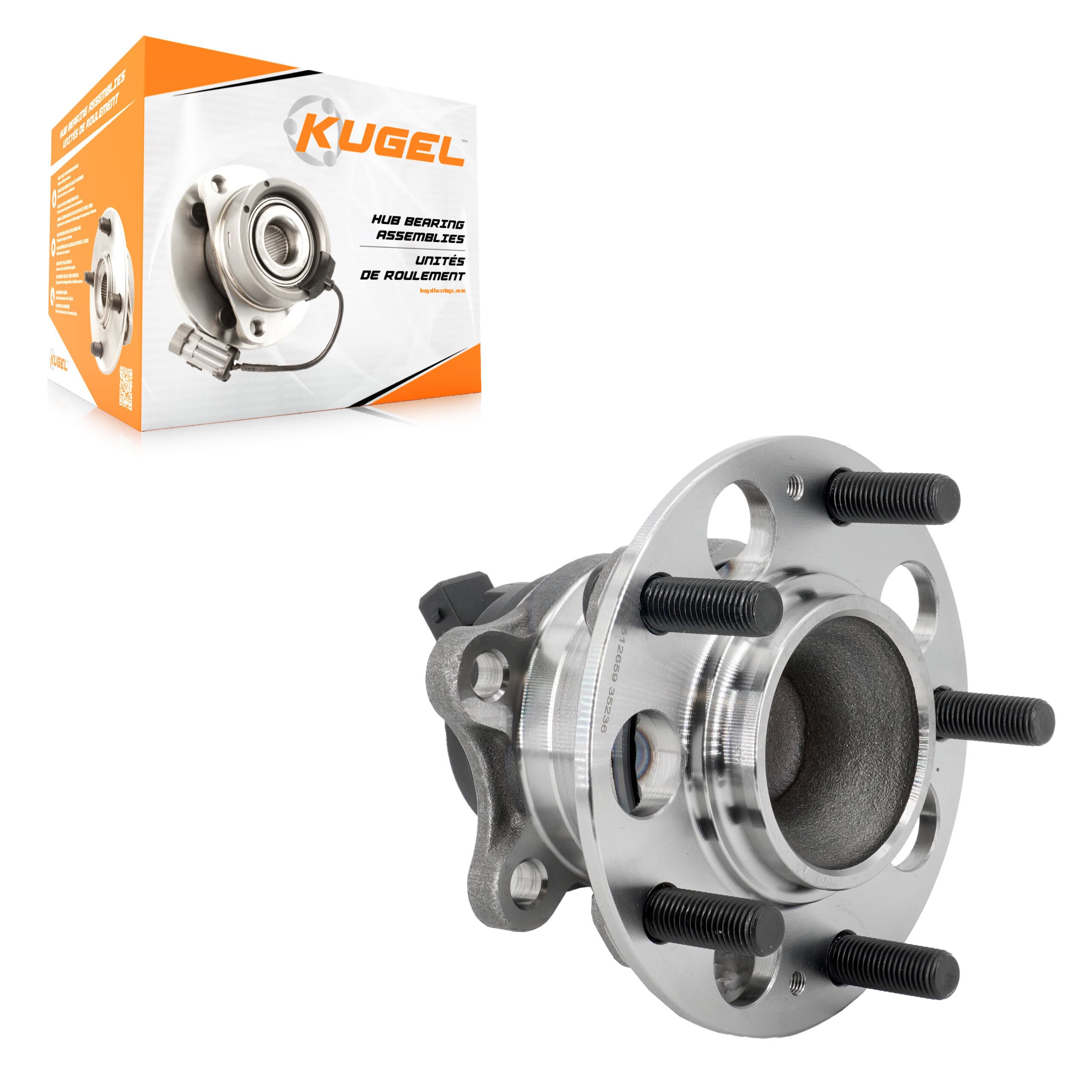 Kugel - 70-512659 - Rear Wheel Bearing and Hub Assembly image 1