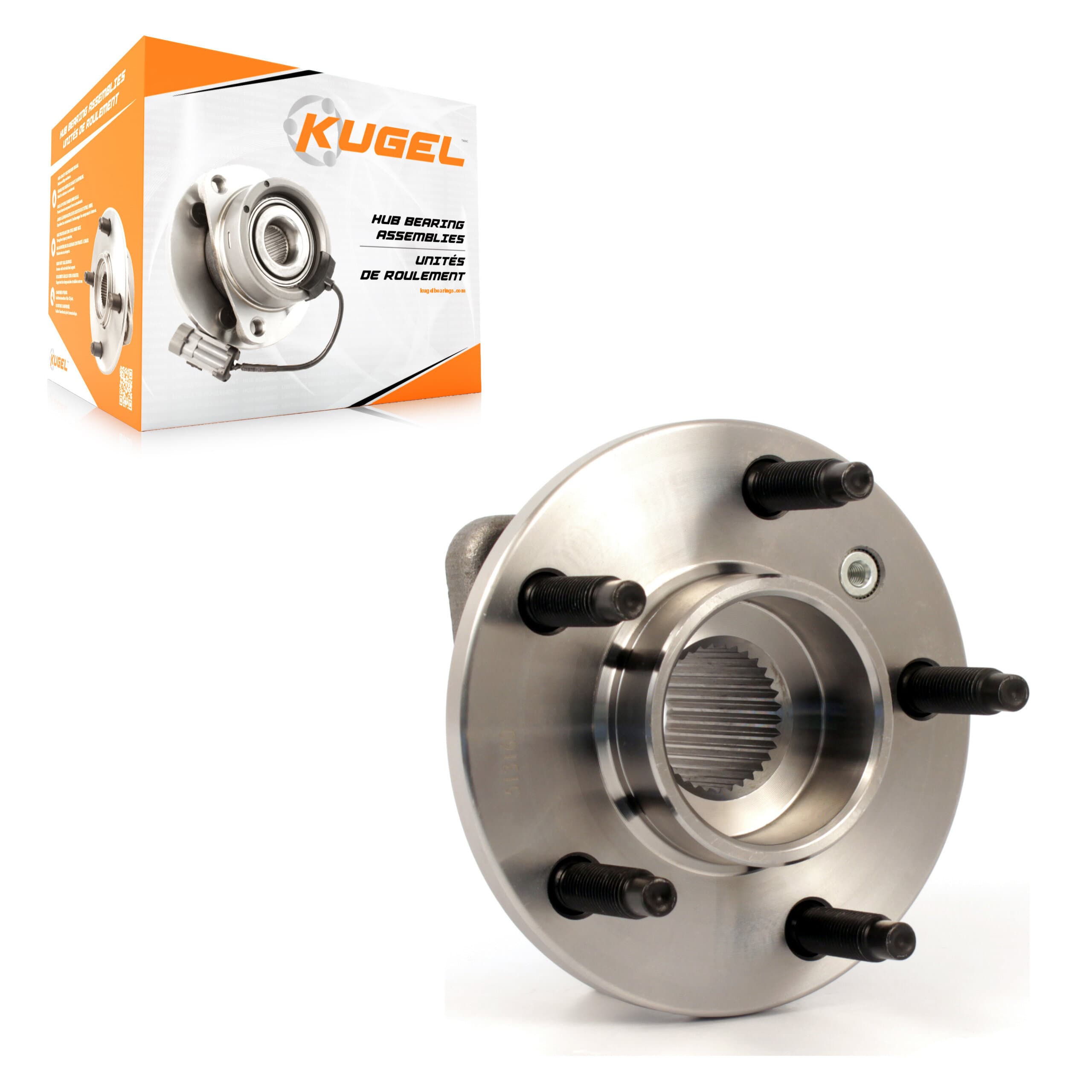 Kugel - 70-513160 - Front Wheel Bearing and Hub Assembly image 1