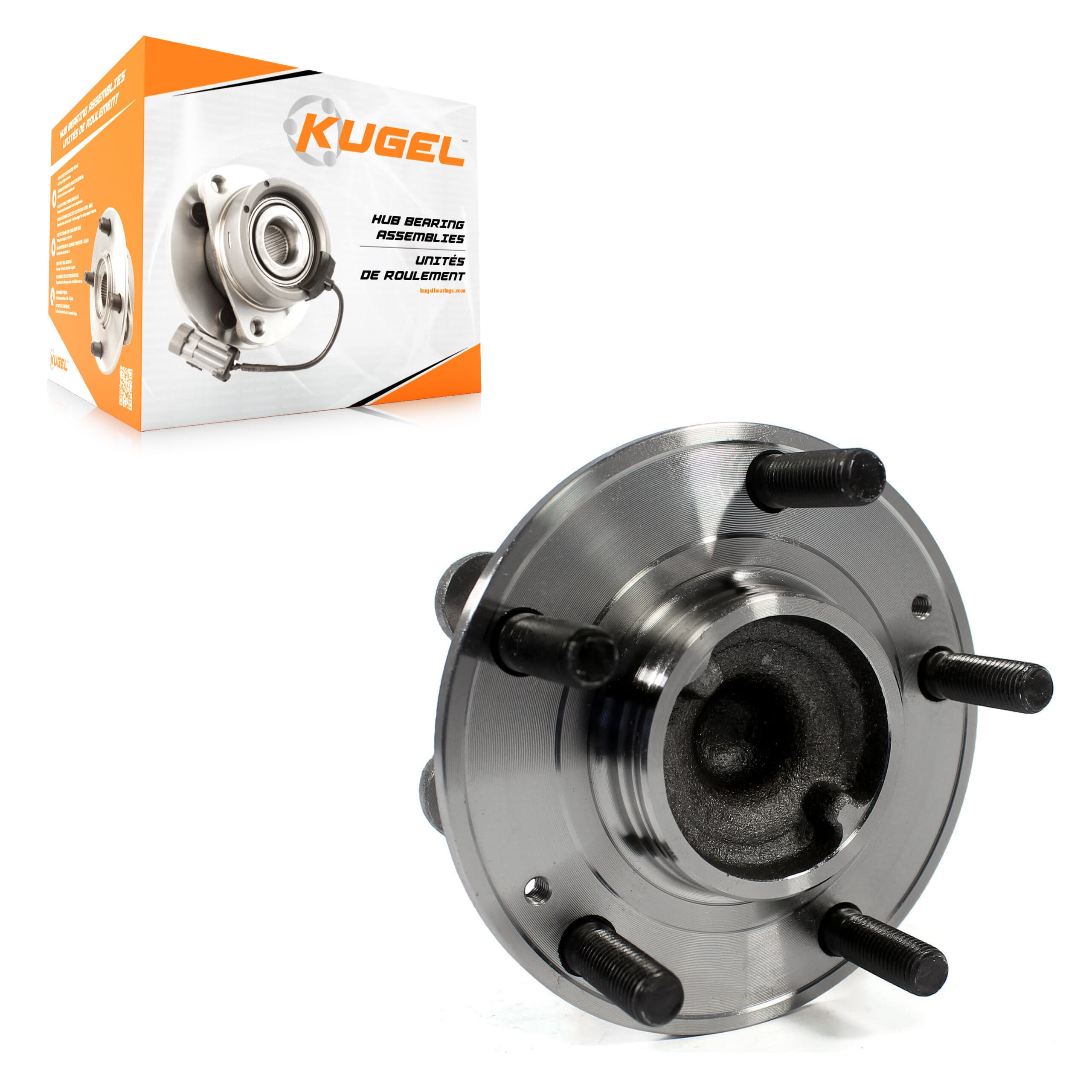 Kugel - 70-513343 - Front Wheel Bearing and Hub Assembly image 1