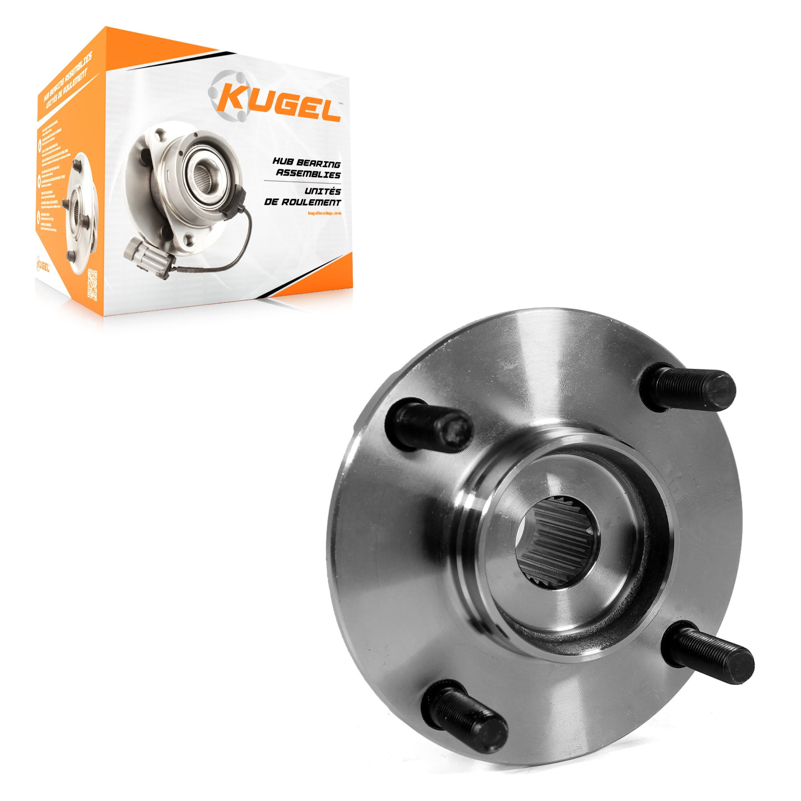 Kugel - 70-513373 - Front Wheel Bearing and Hub Assembly image 1