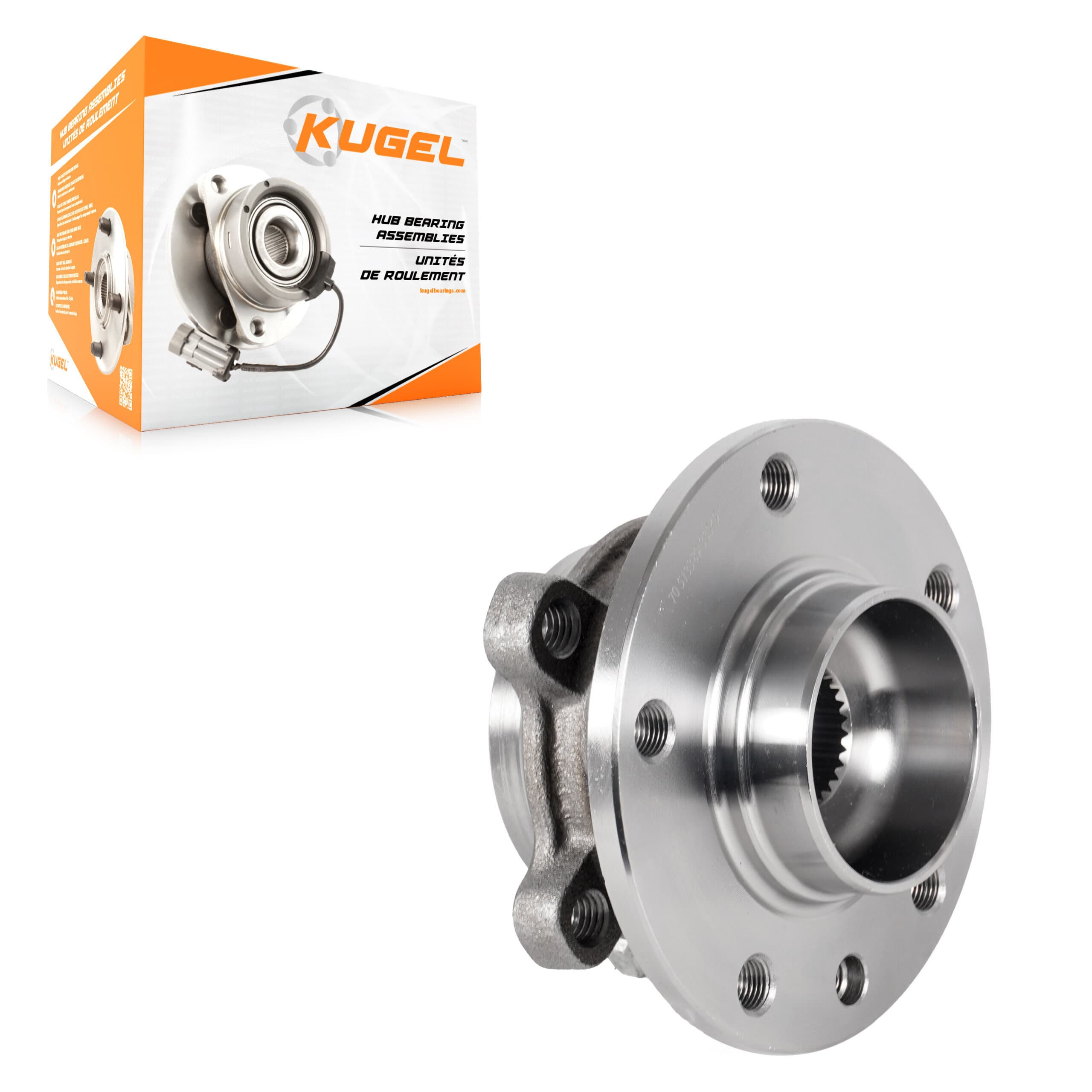Kugel - 70-513389 - Front Wheel Bearing and Hub Assembly image 1