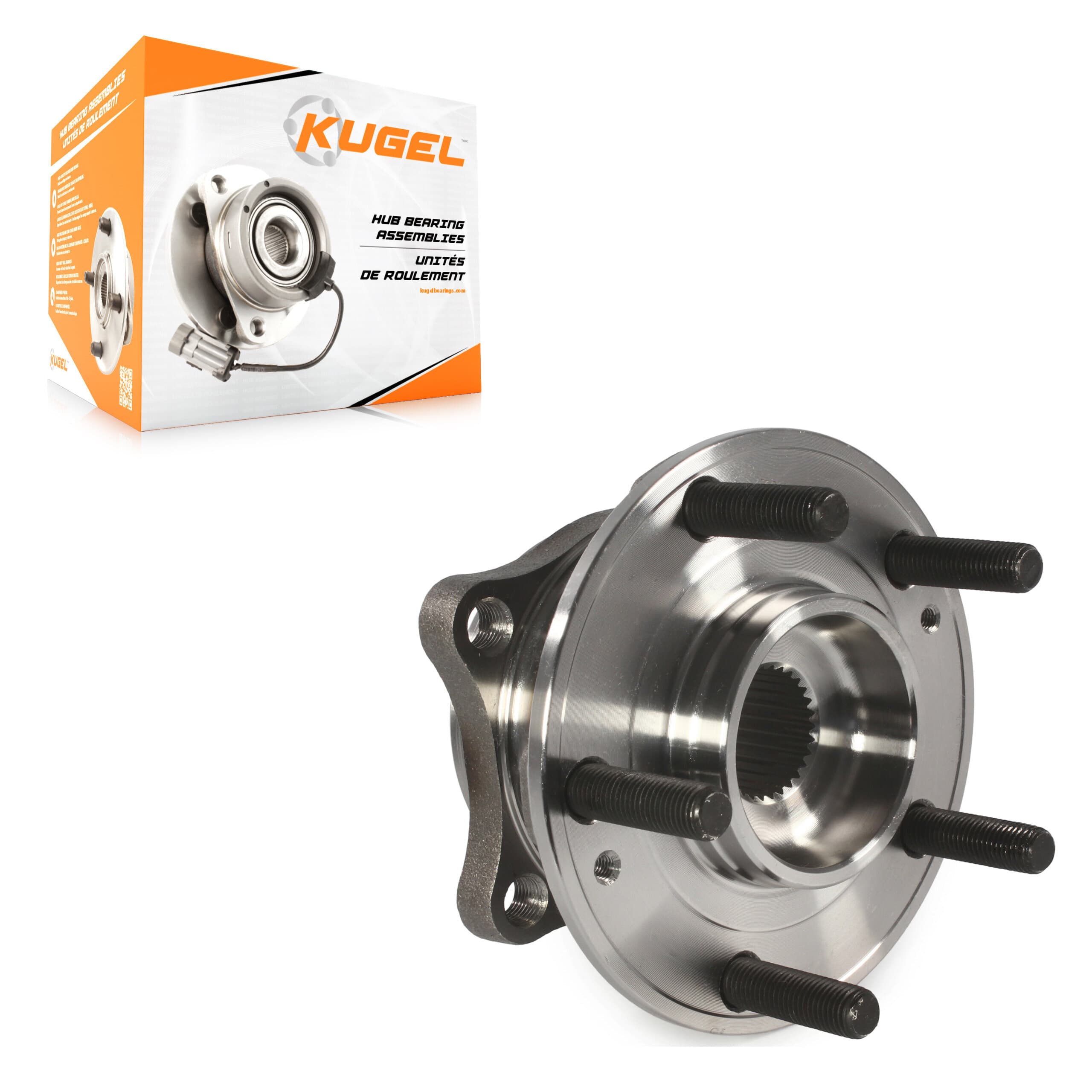 Kugel - 70-513395 - Front Wheel Bearing and Hub Assembly image 1