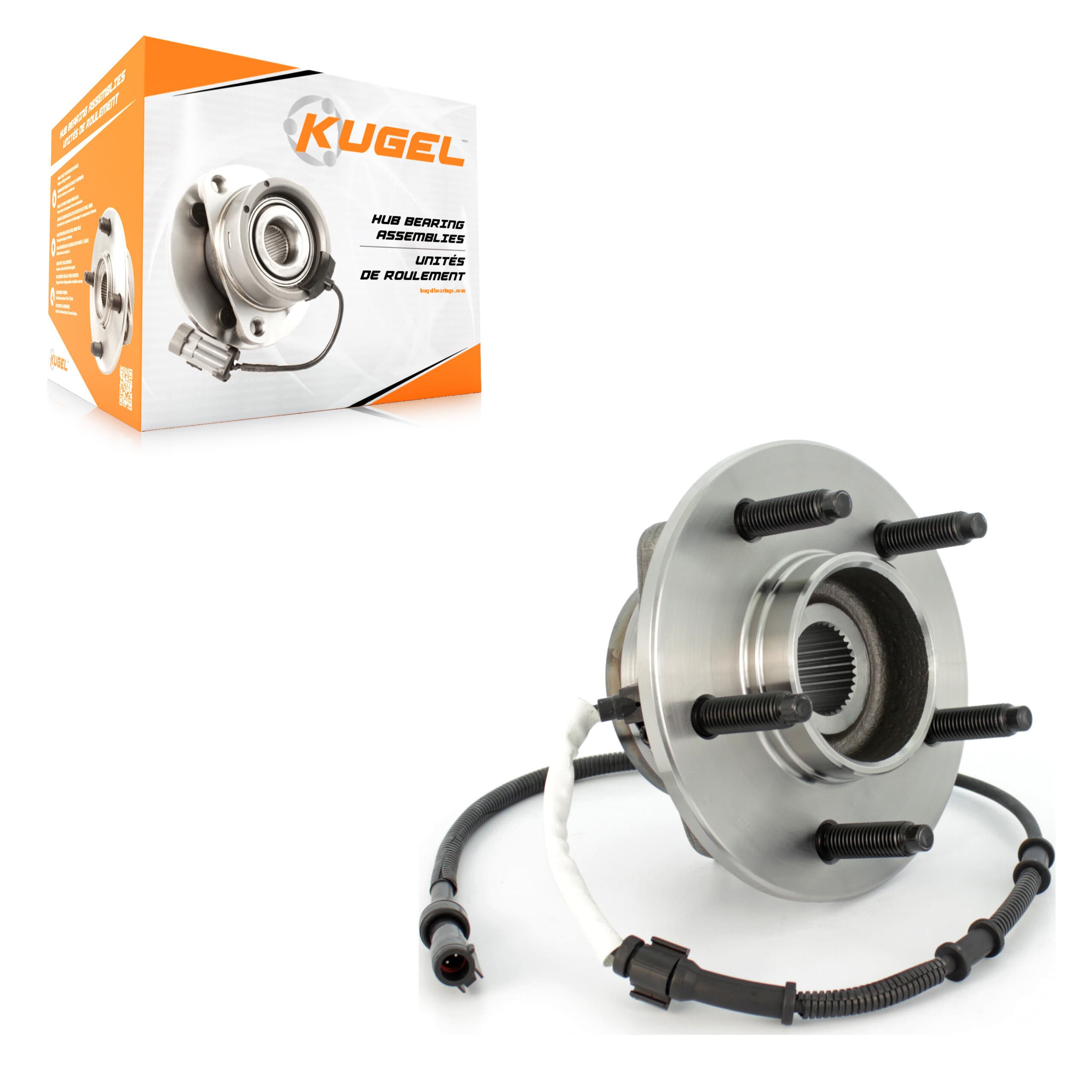 Kugel - 70-515029 - Front Wheel Bearing and Hub Assembly image 1