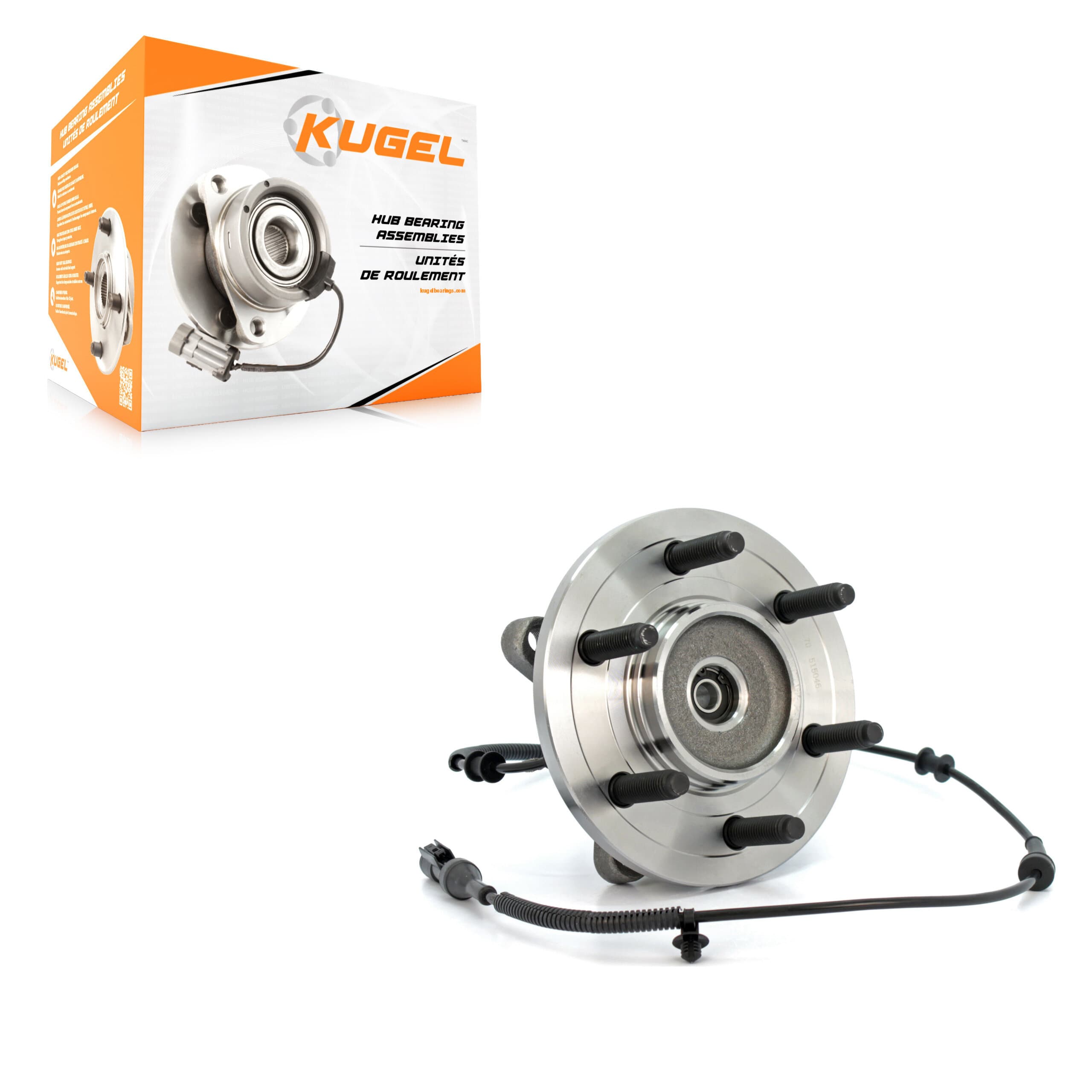 Kugel - 70-515046 - Front Wheel Bearing and Hub Assembly image 1