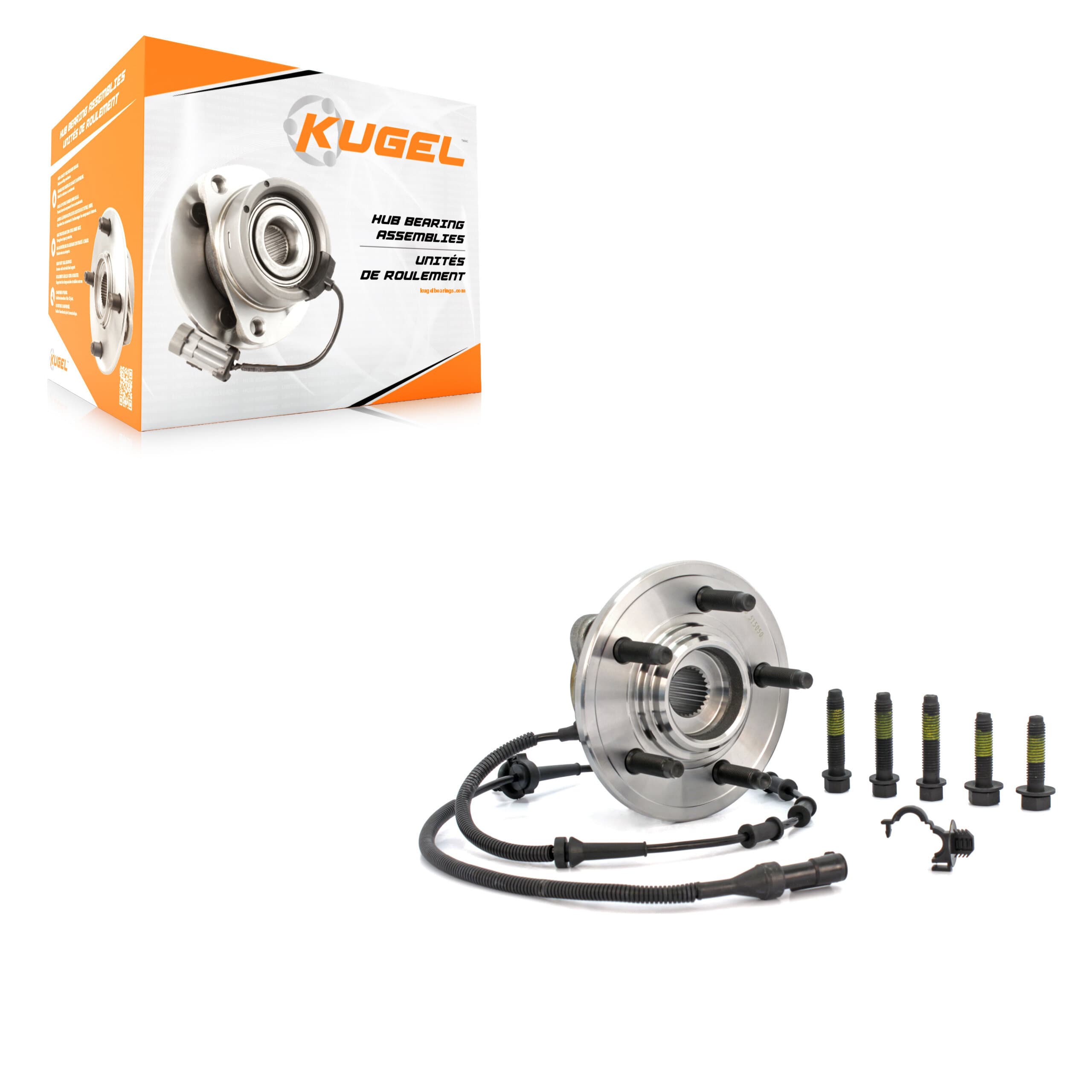 Kugel - 70-515050 - Front Wheel Bearing and Hub Assembly image 1