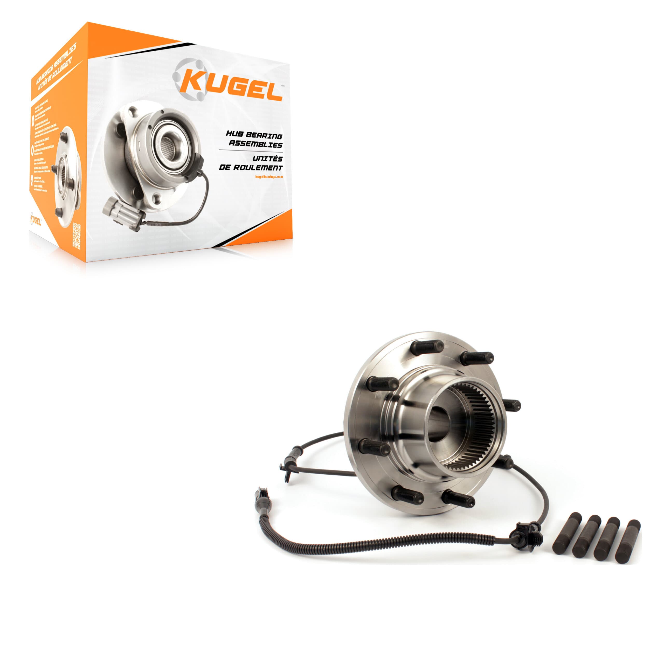 Kugel - 70-515057 - Front Wheel Bearing and Hub Assembly image 1