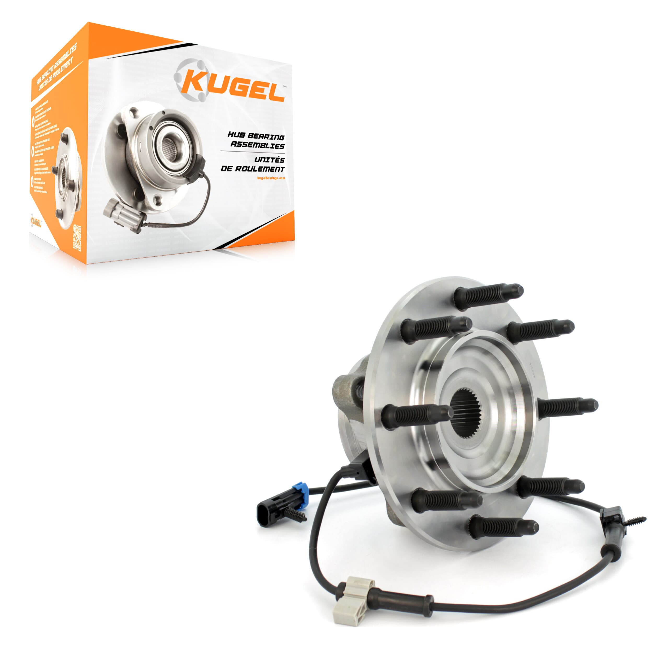 Kugel - 70-515058 - Front Wheel Bearing and Hub Assembly image 1