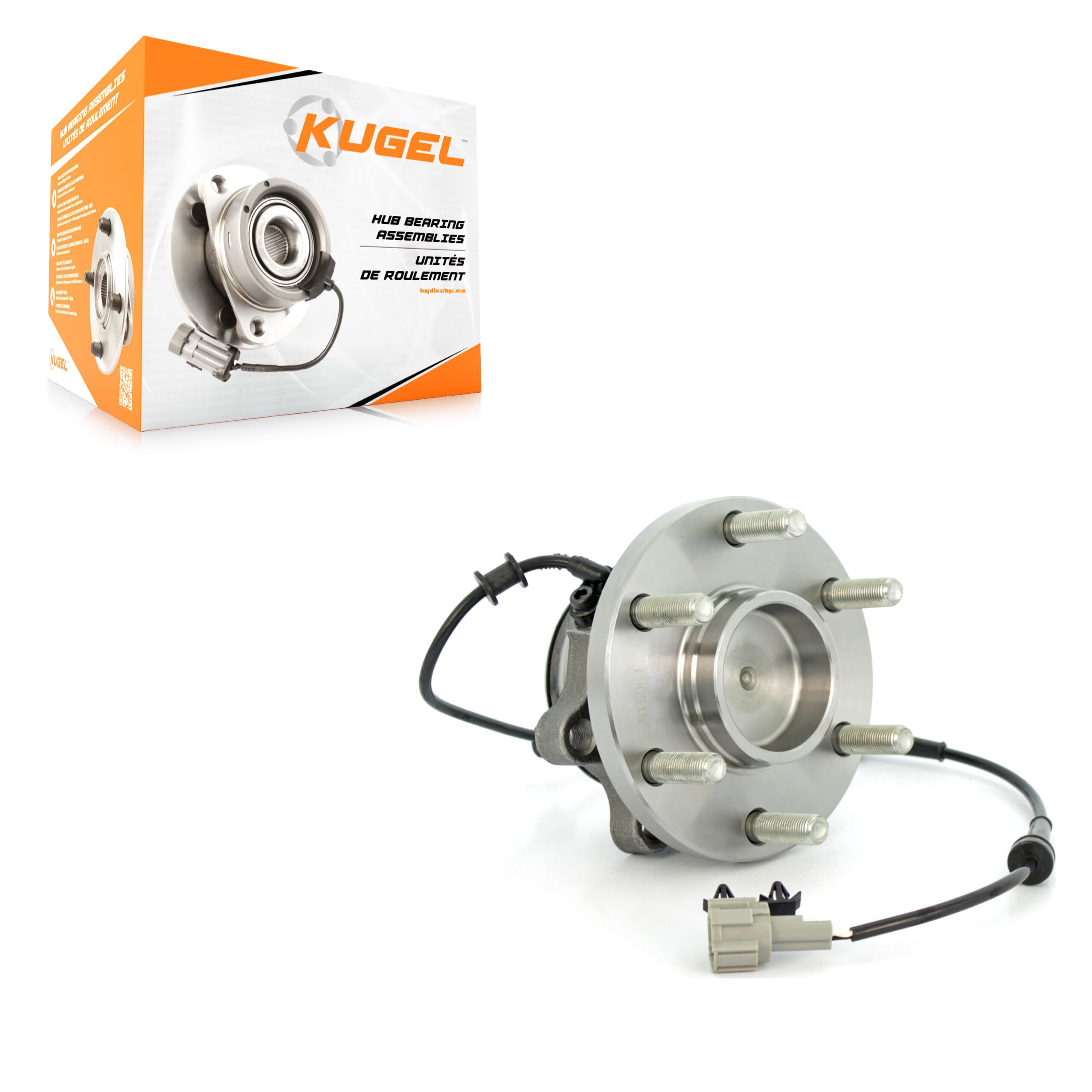 Kugel - 70-515064 - Front Wheel Bearing and Hub Assembly image 1
