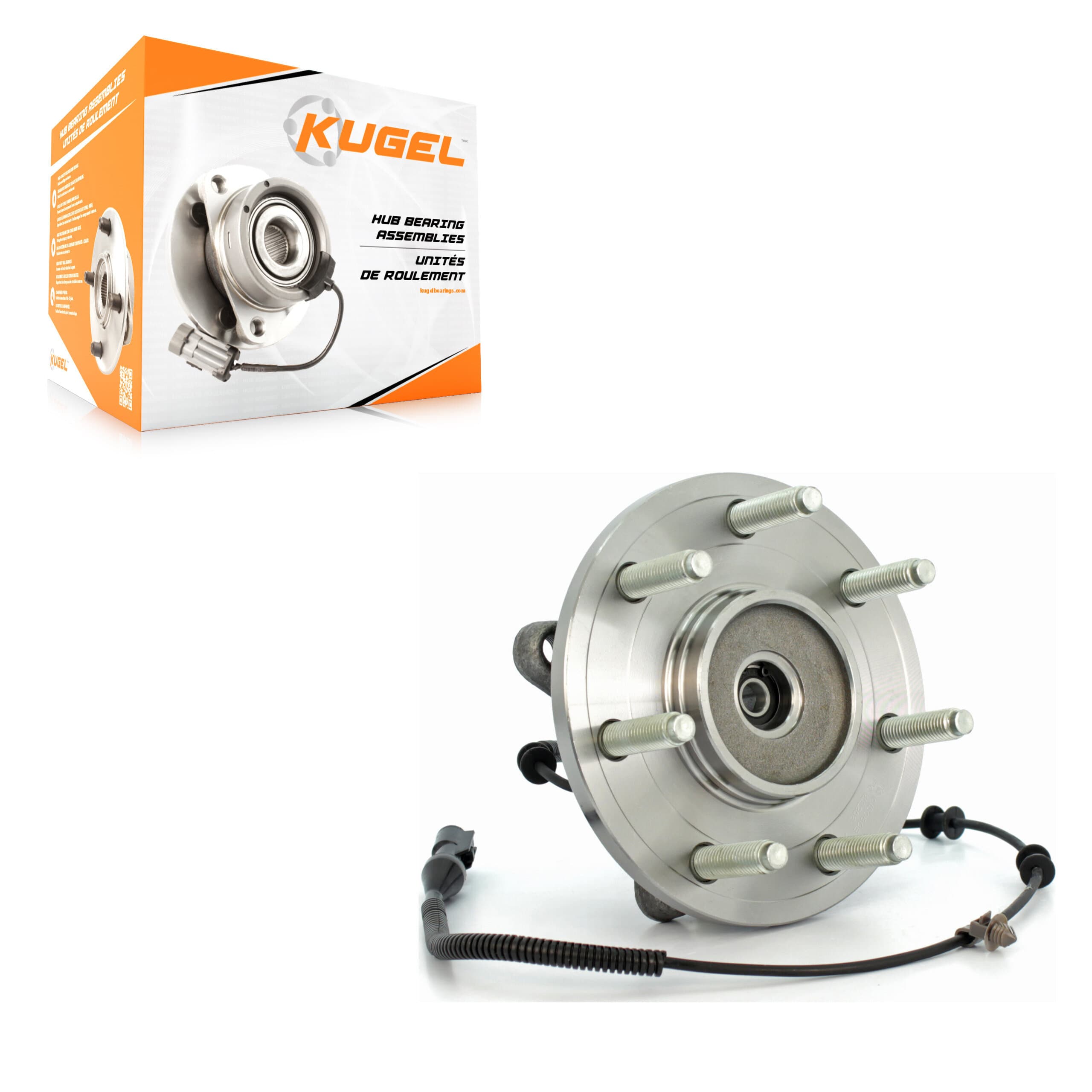 Kugel - 70-515080 - Front Wheel Bearing and Hub Assembly image 1