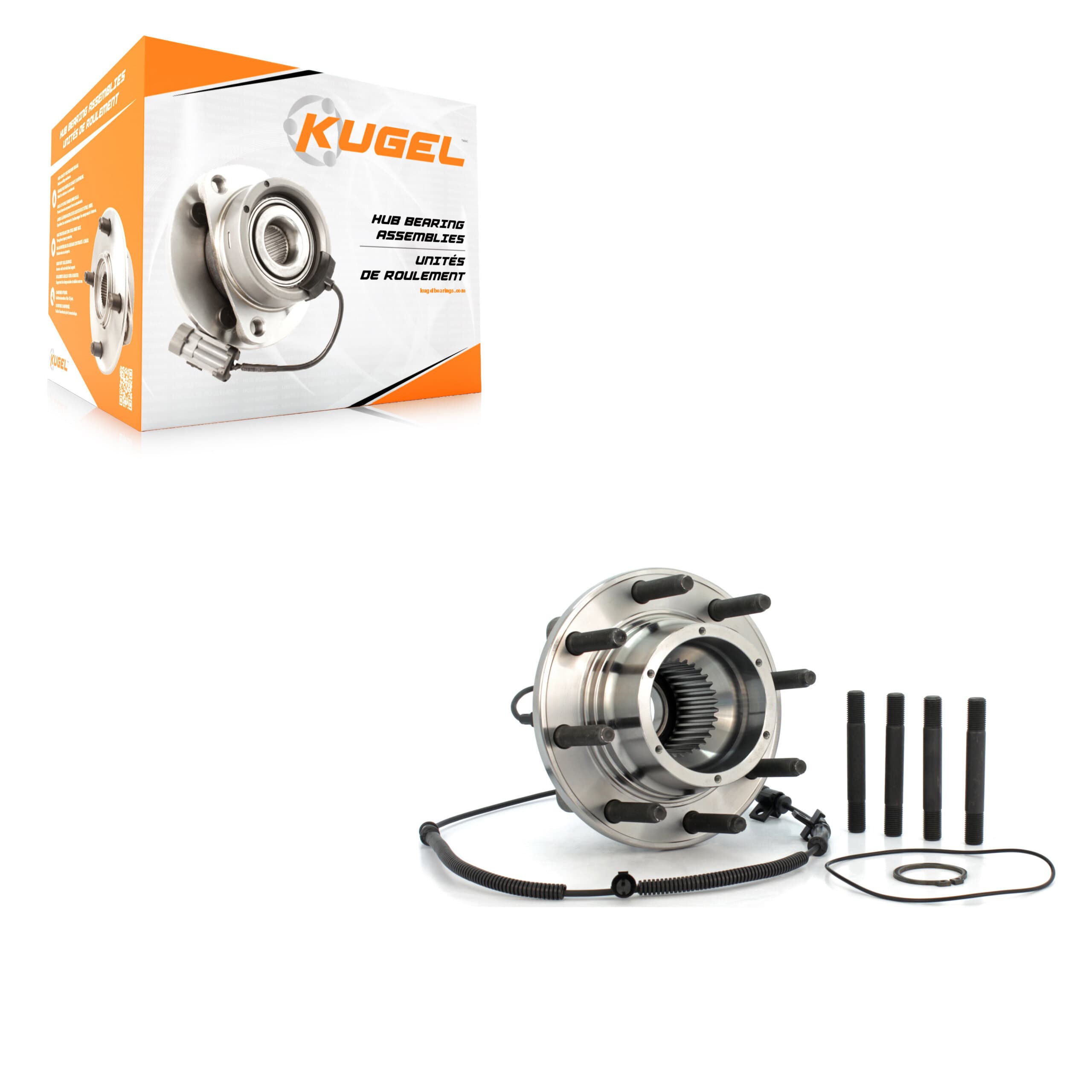 Kugel - 70-515081 - Front Wheel Bearing and Hub Assembly image 1