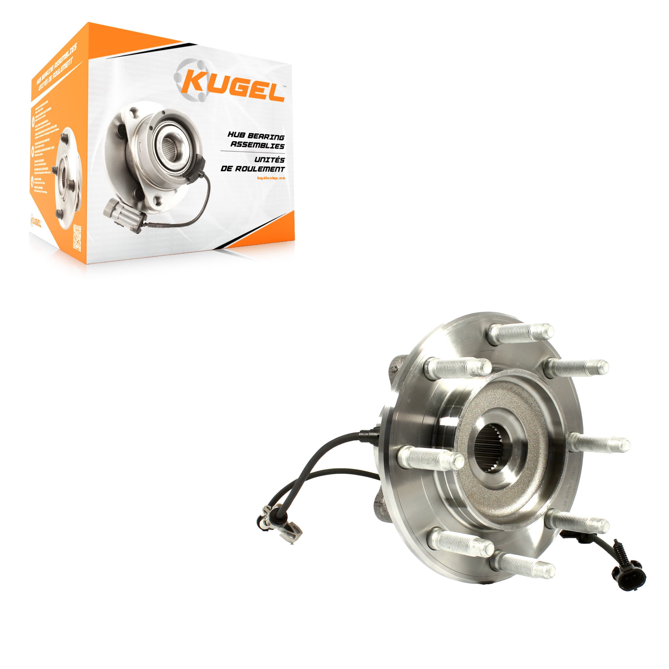 Kugel - 70-515086 - Front Wheel Bearing and Hub Assembly image 1