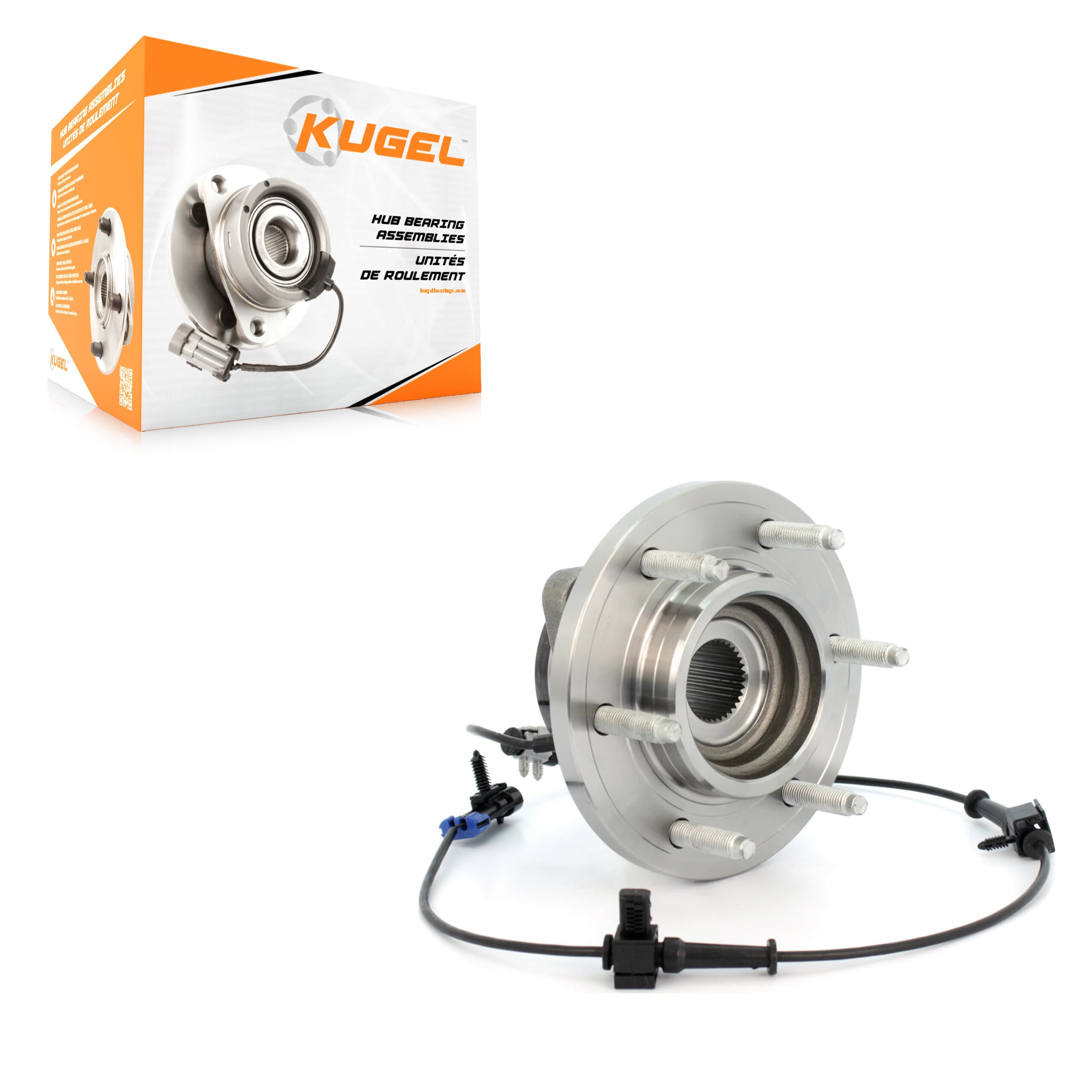 Kugel - 70-515093 - Front Wheel Bearing and Hub Assembly image 1