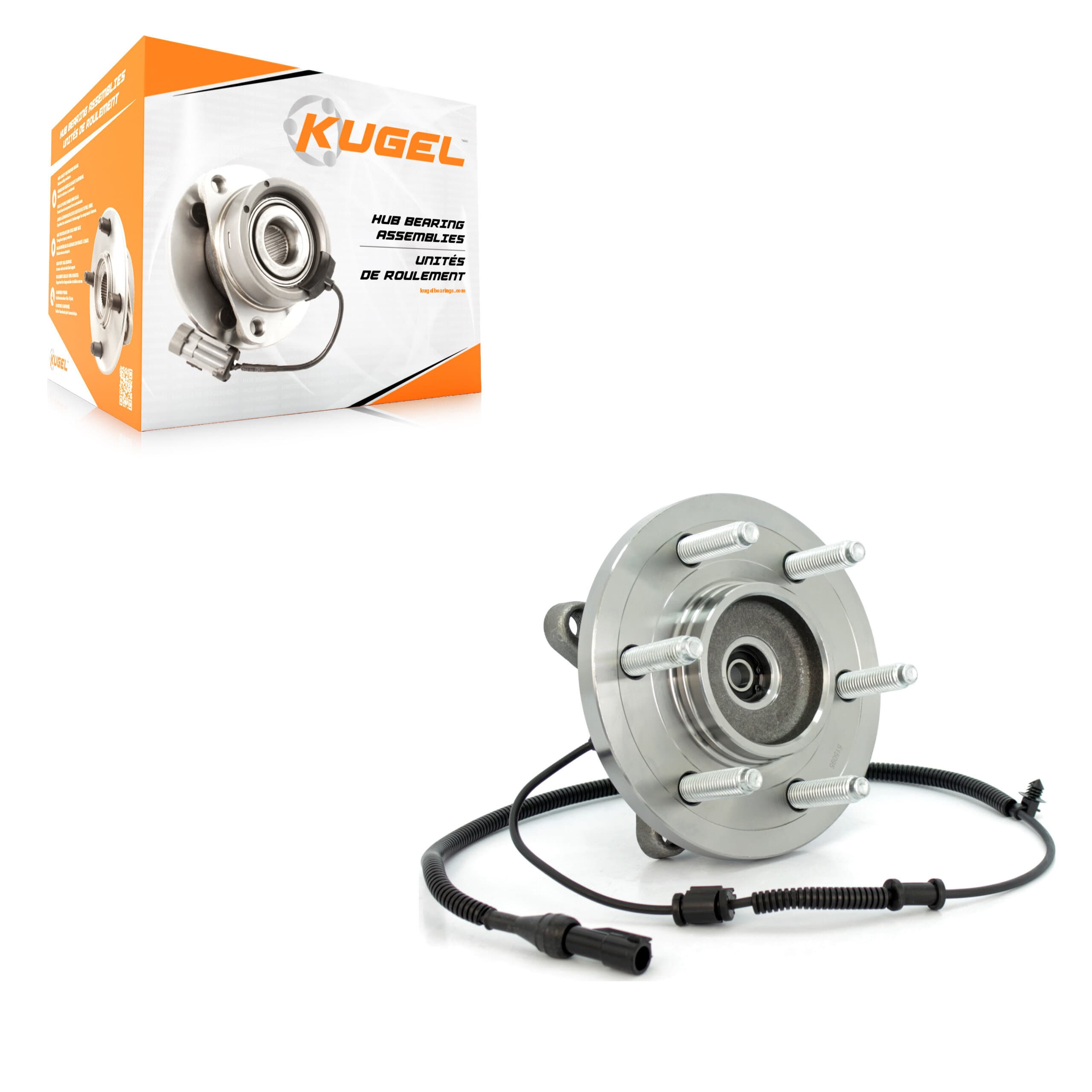 Kugel - 70-515095 - Front Wheel Bearing and Hub Assembly image 1