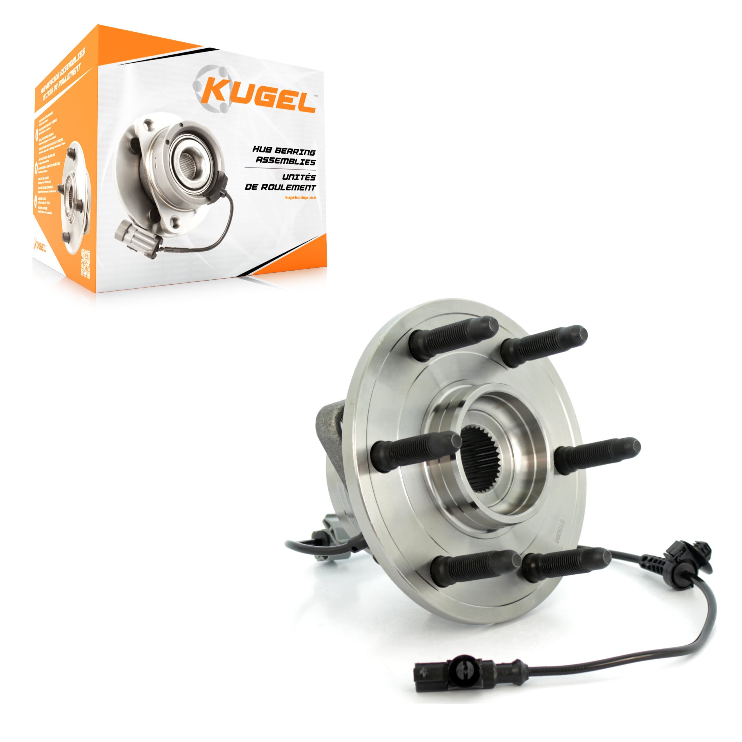 Kugel - 70-515096 - Front Wheel Bearing and Hub Assembly image 1