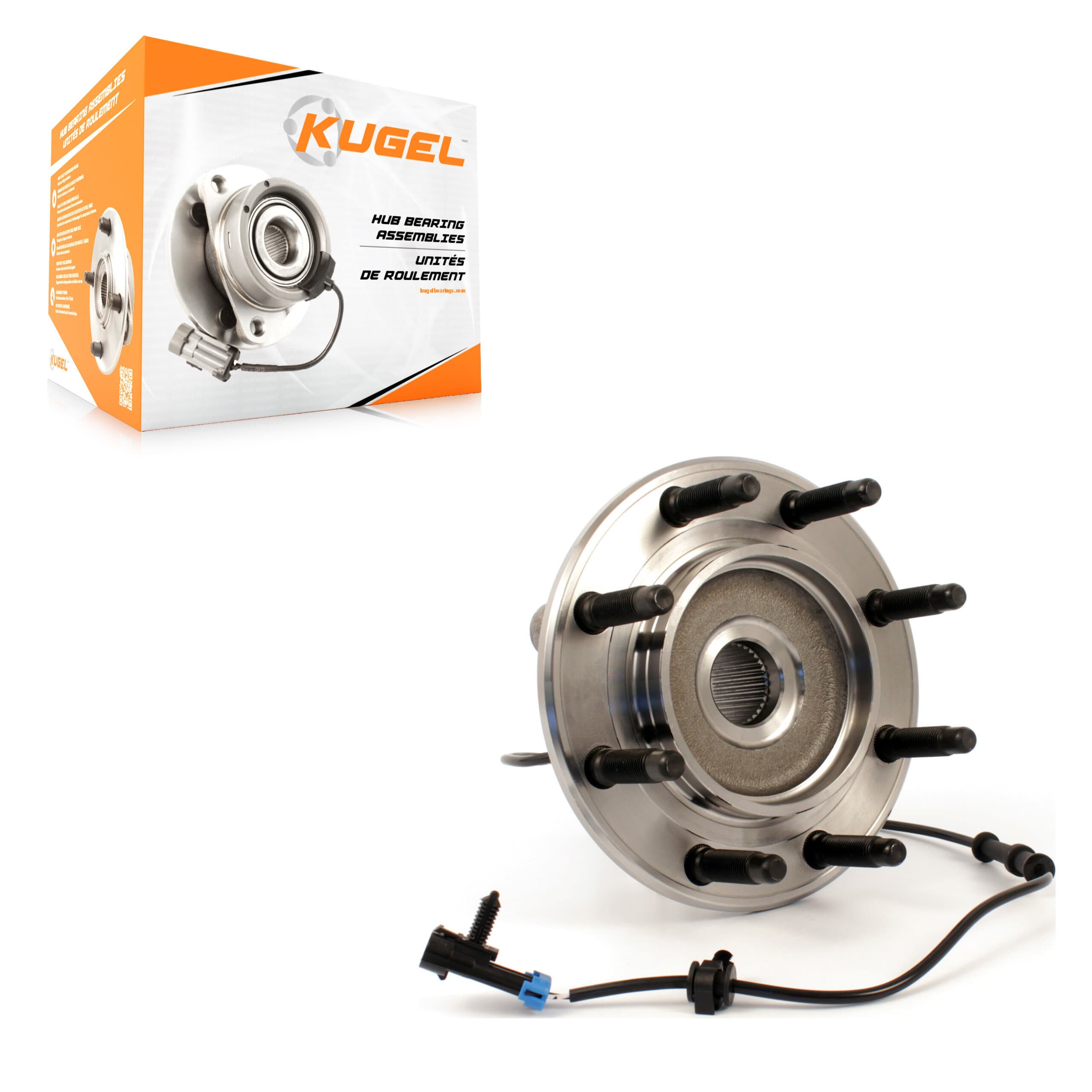 Kugel - 70-515098 - Front Wheel Bearing and Hub Assembly image 1