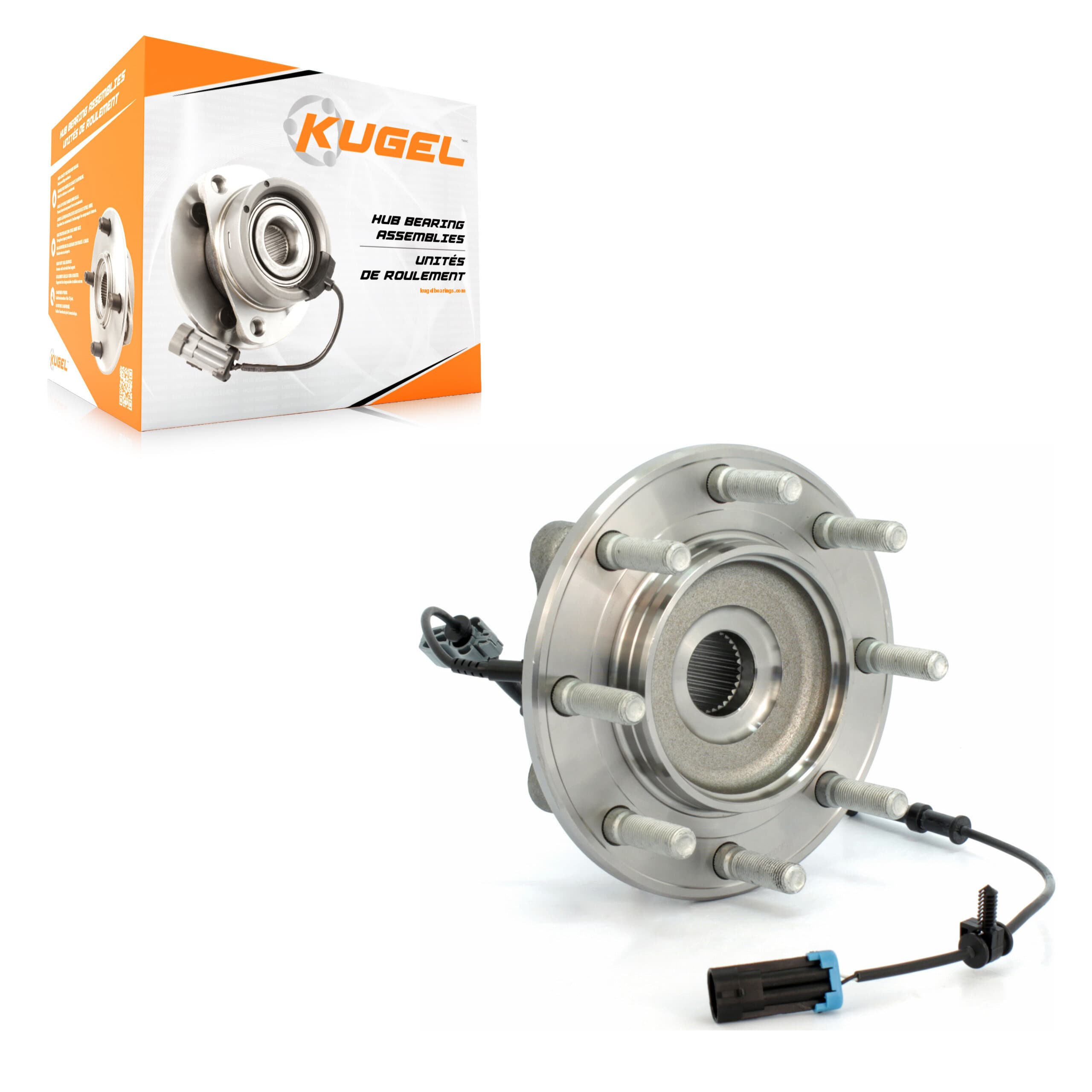 Kugel - 70-515099 - Front Wheel Bearing and Hub Assembly image 1