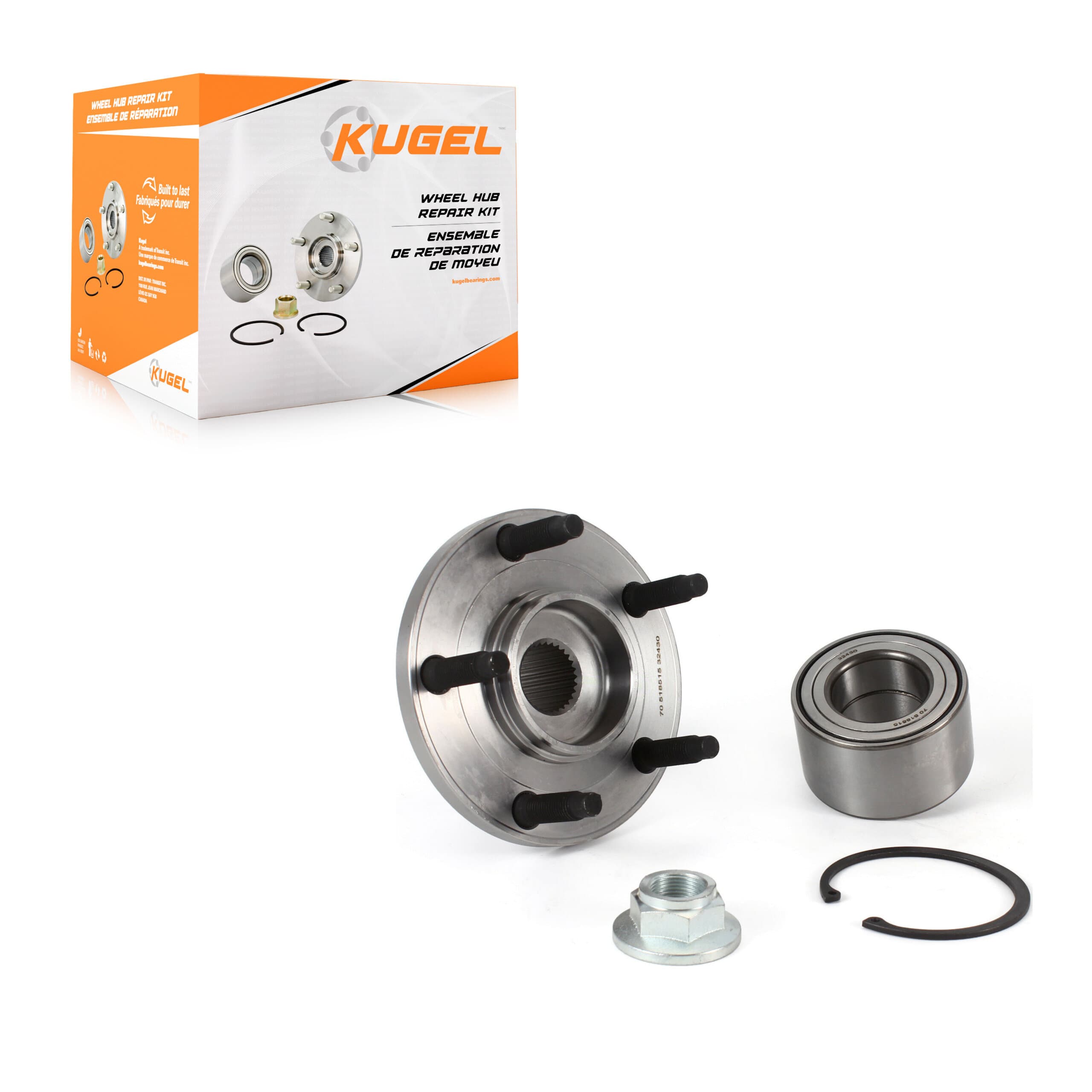 Kugel - 70-518510 - Front Wheel Hub Repair Kit image 1