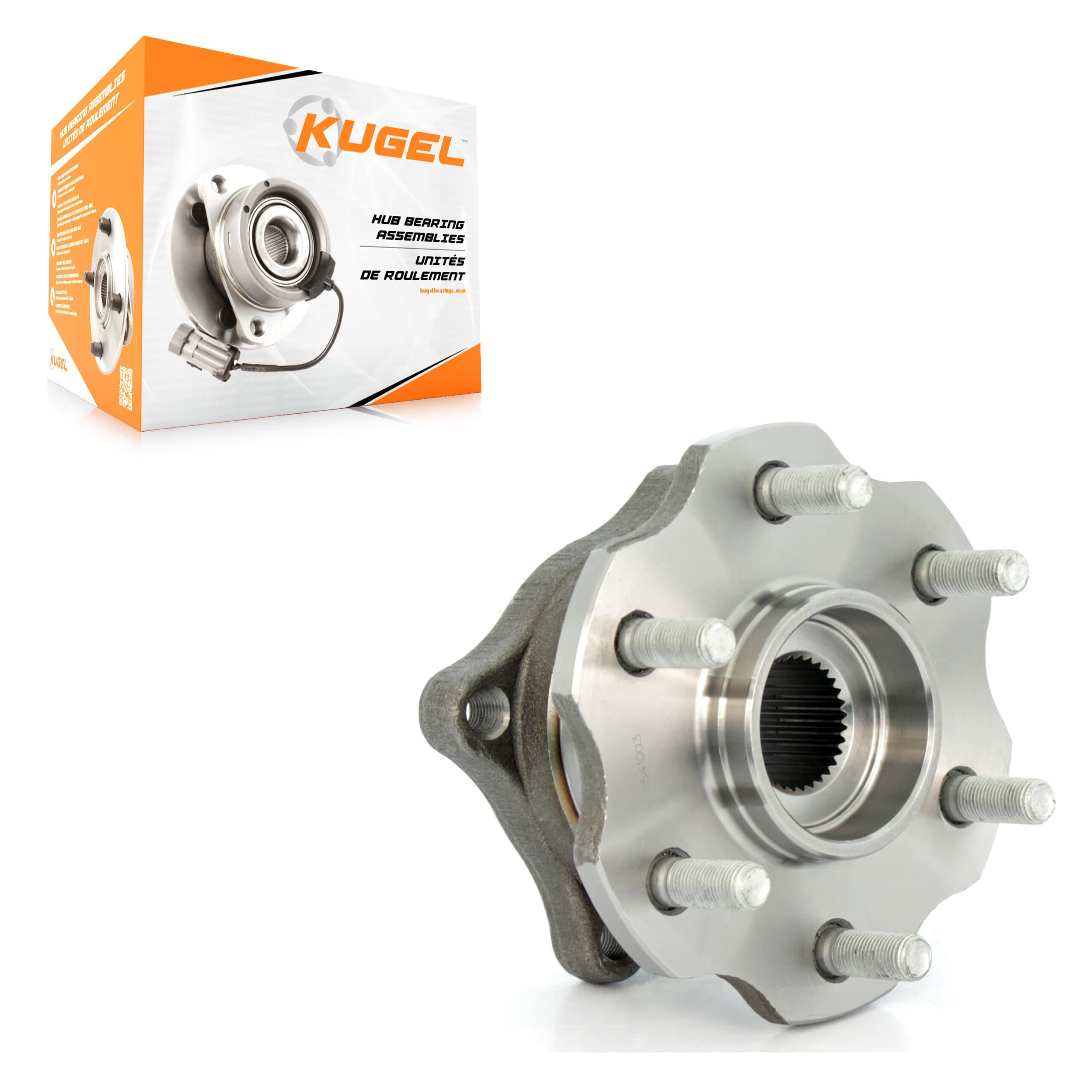 Kugel - 70-541003 - Rear Wheel Bearing and Hub Assembly image 1