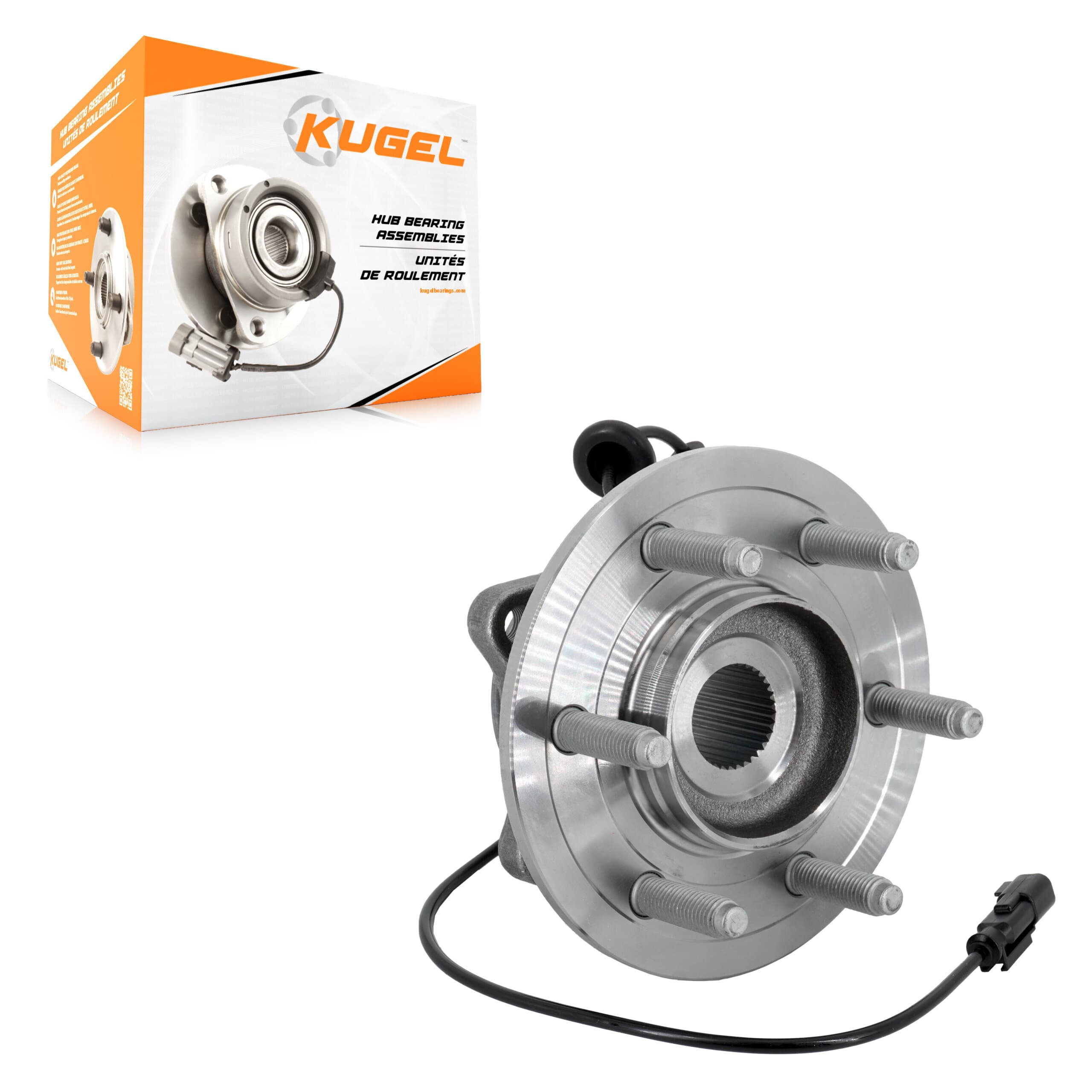 Kugel - 70-541013 - Rear Wheel Bearing and Hub Assembly image 1