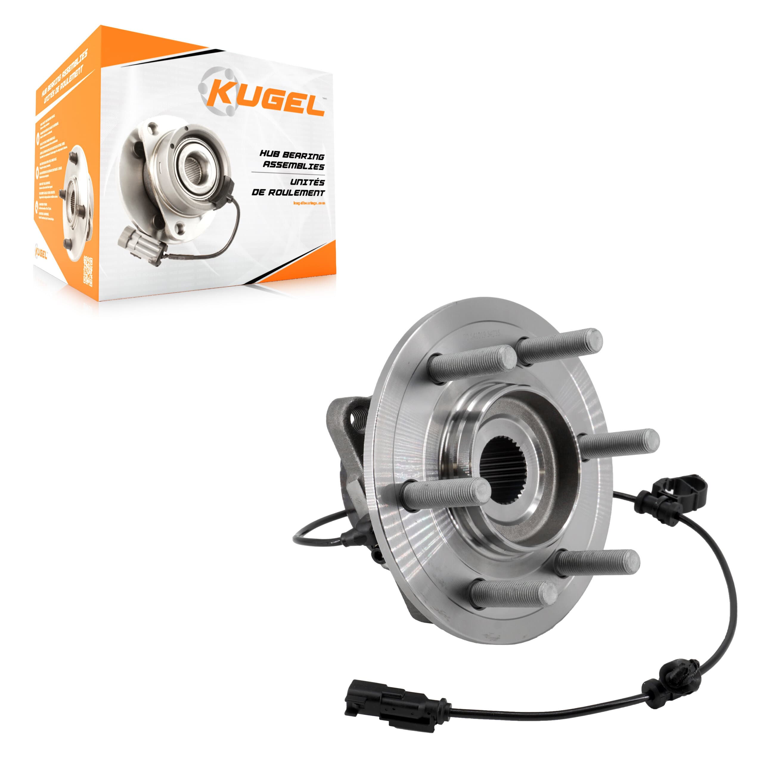 Kugel - 70-541019 - Rear Wheel Bearing and Hub Assembly image 1