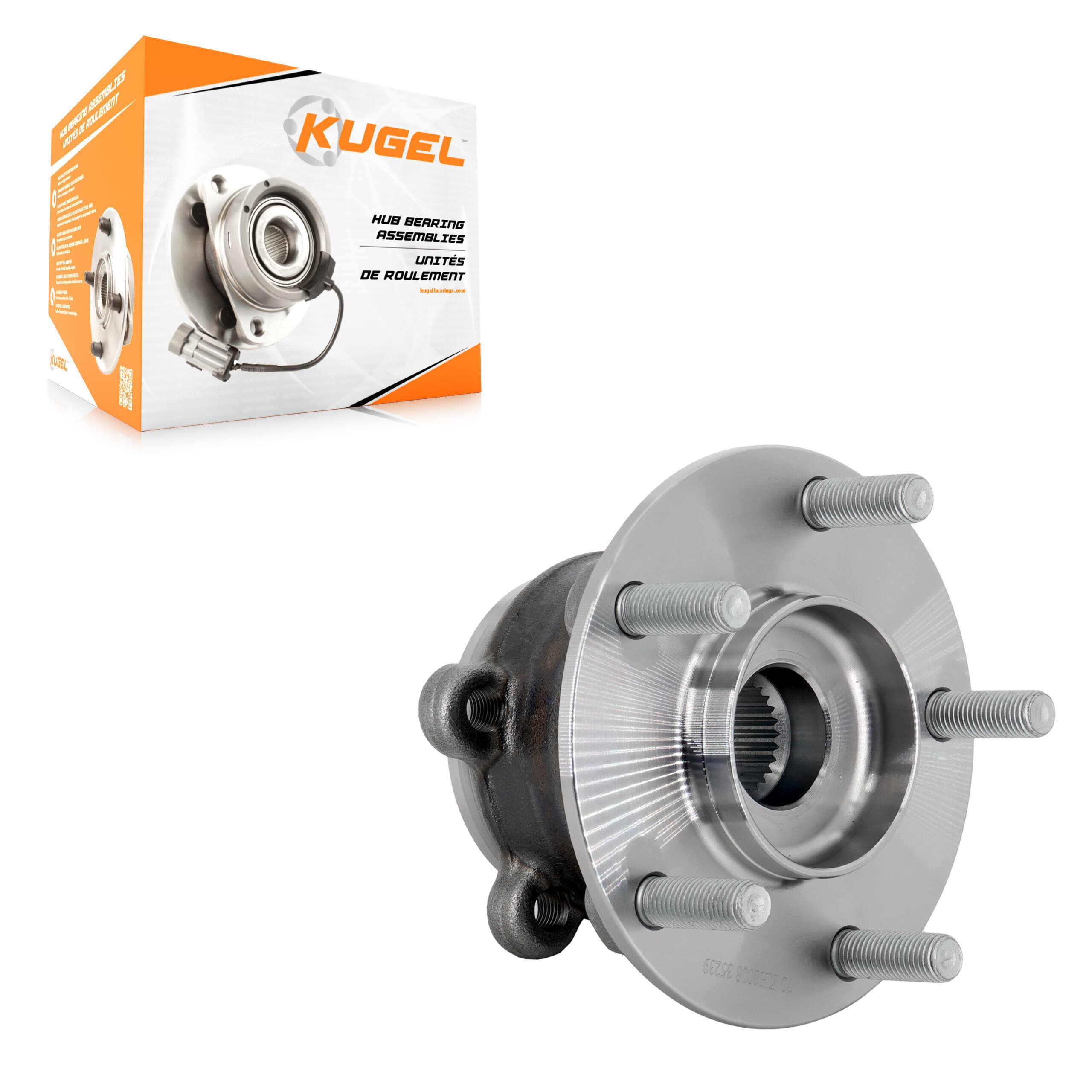 Kugel - 70-KH8008 - Rear Wheel Bearing and Hub Assembly image 1