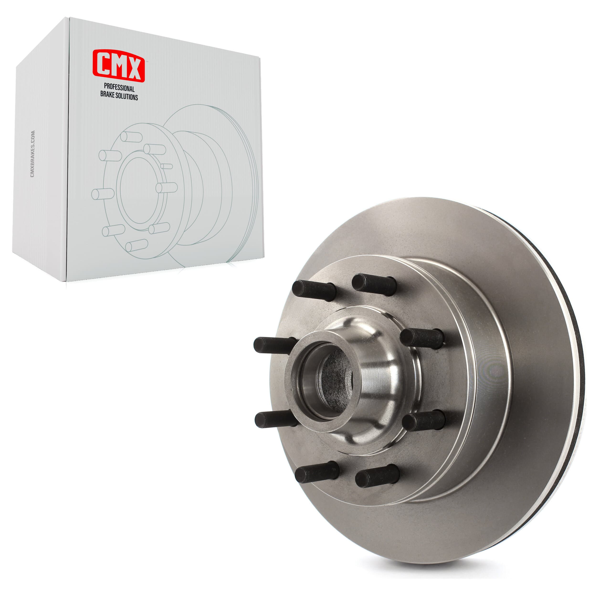 CMX - 8-66527 - Front Disc Brake Rotor and Hub Assembly image 1