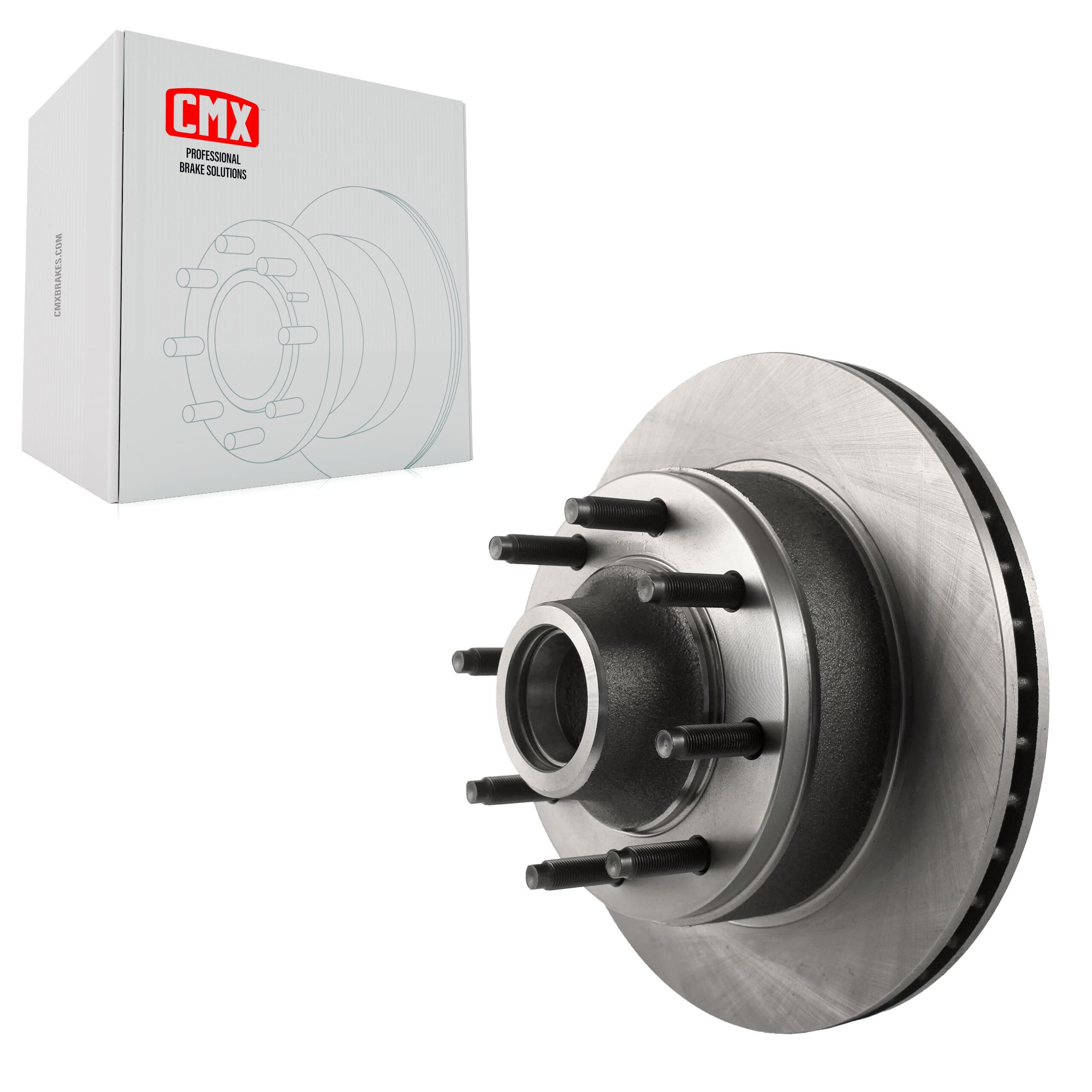 CMX - 8-66528 - Front Disc Brake Rotor and Hub Assembly image 1