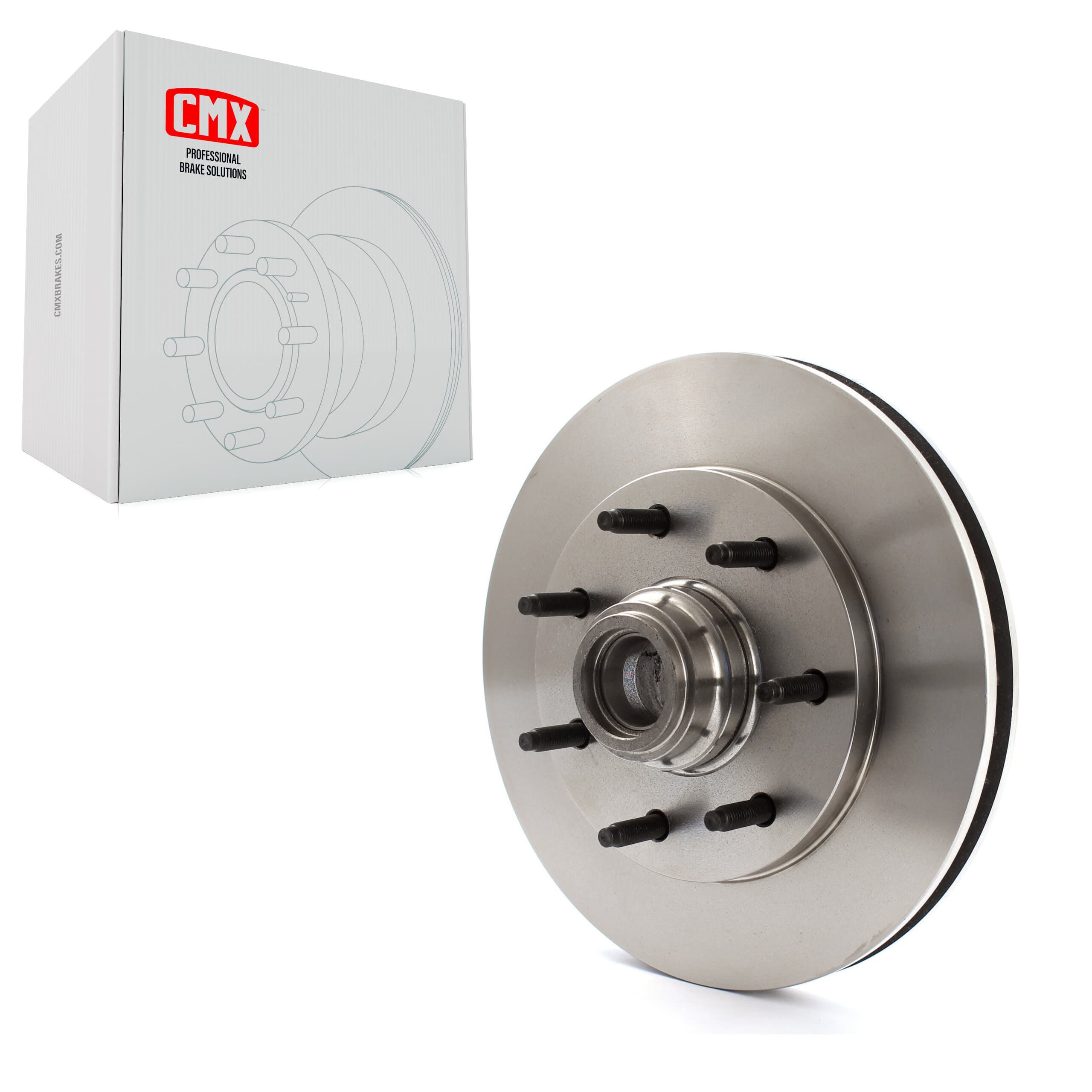 CMX - 8-66654 - Front Disc Brake Rotor and Hub Assembly image 1