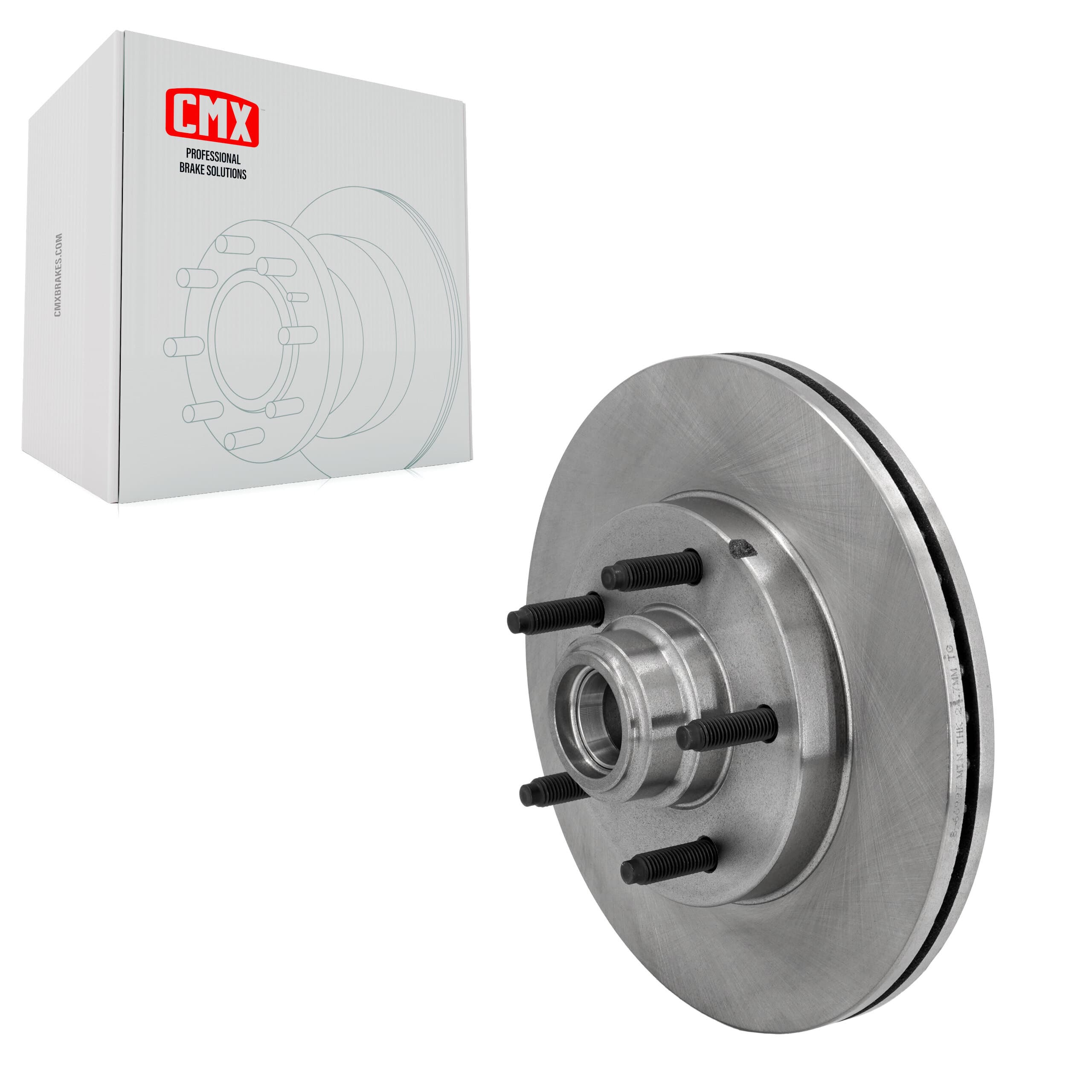 CMX - 8-66997 - Front Disc Brake Rotor and Hub Assembly image 1