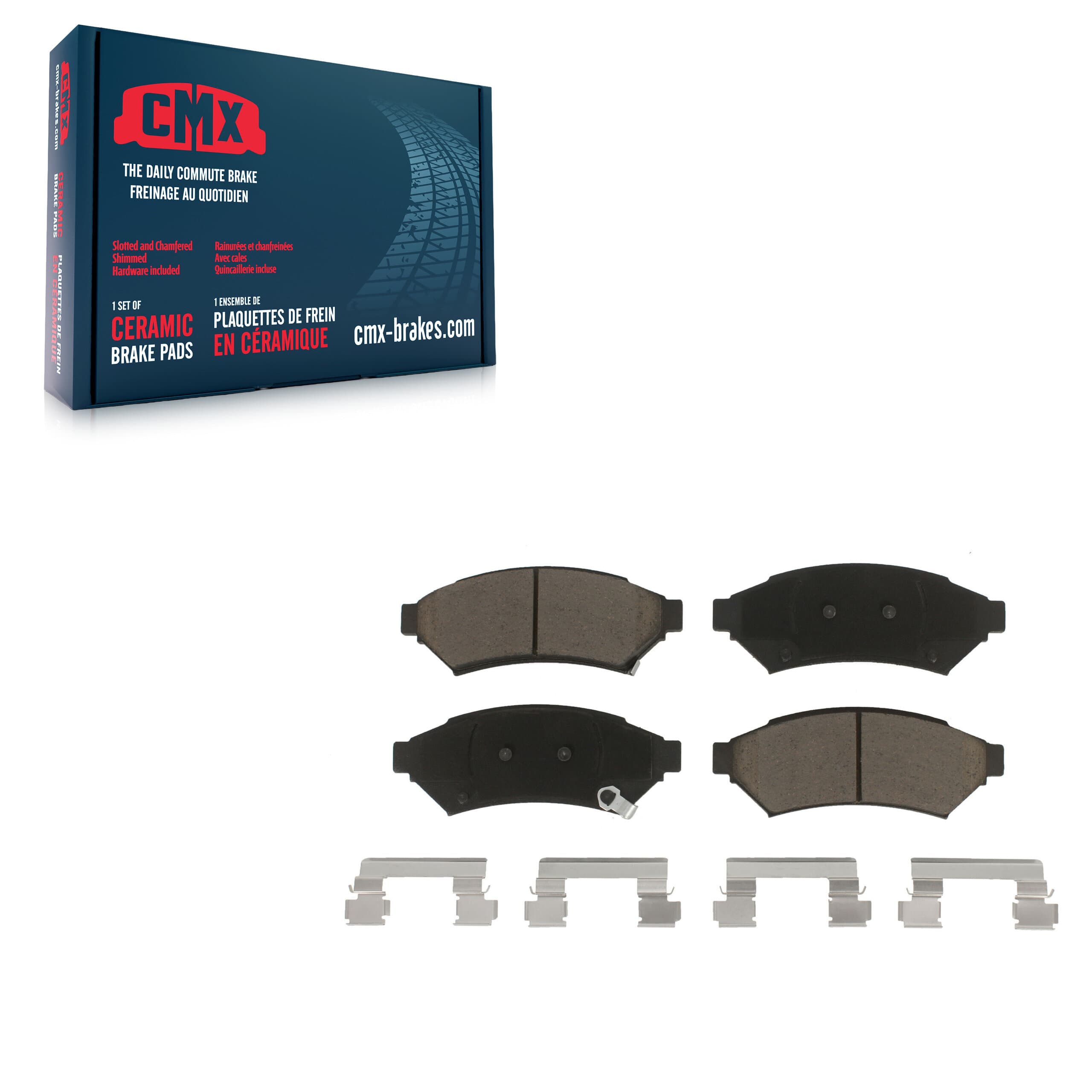 CMX - CMX-D1075 - Front Disc Brake Pad image 1