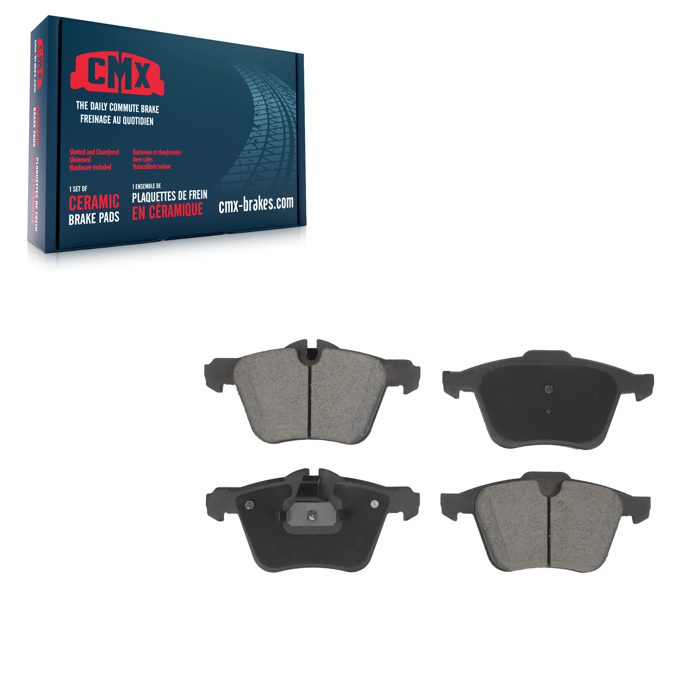 CMX - CMX-D1240 - Front Disc Brake Pad image 1