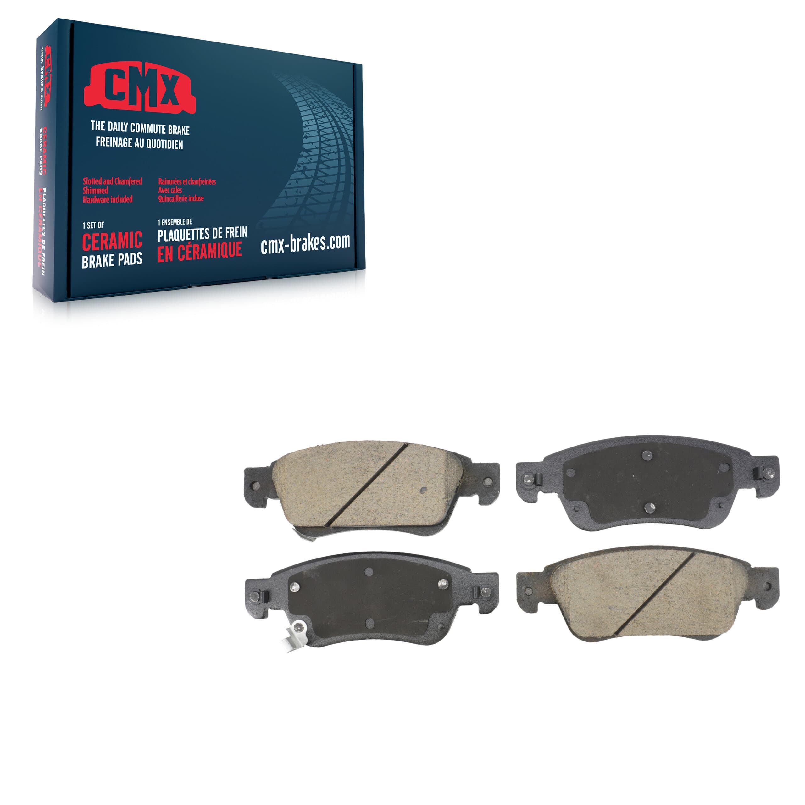 CMX - CMX-D1287 - Front Disc Brake Pad image 1