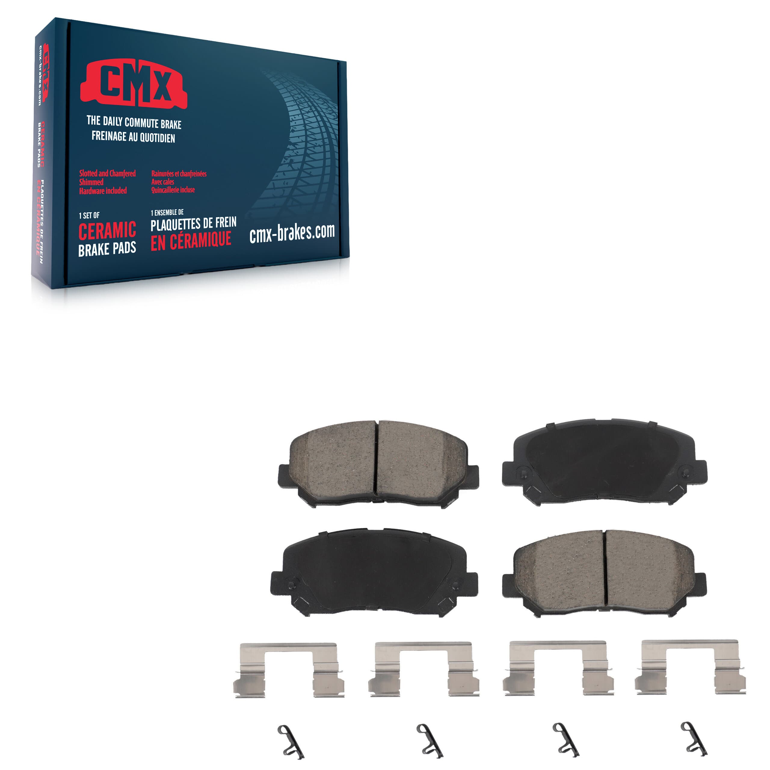 CMX - CMX-D1640A - Front Disc Brake Pad image 1