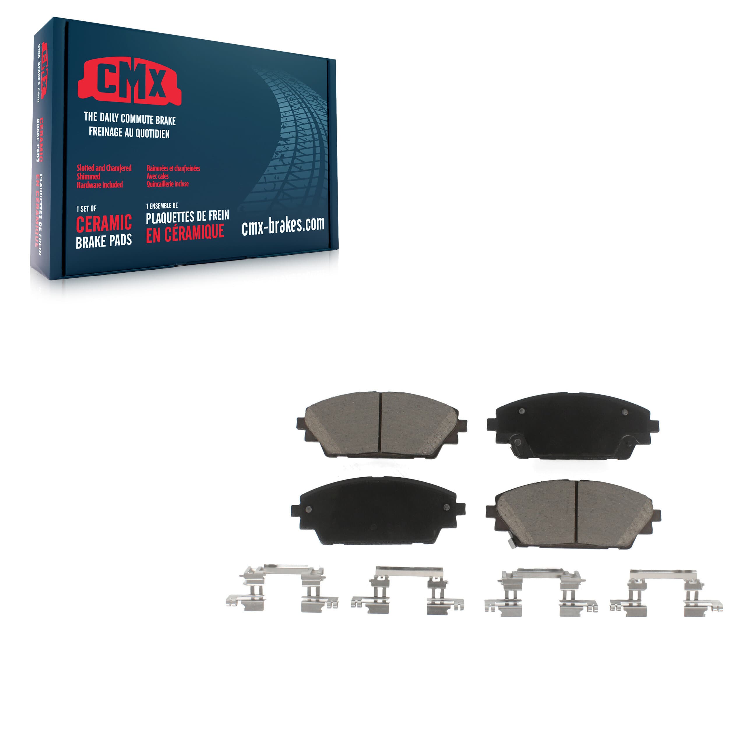 CMX - CMX-D1728 - Front Disc Brake Pad image 1