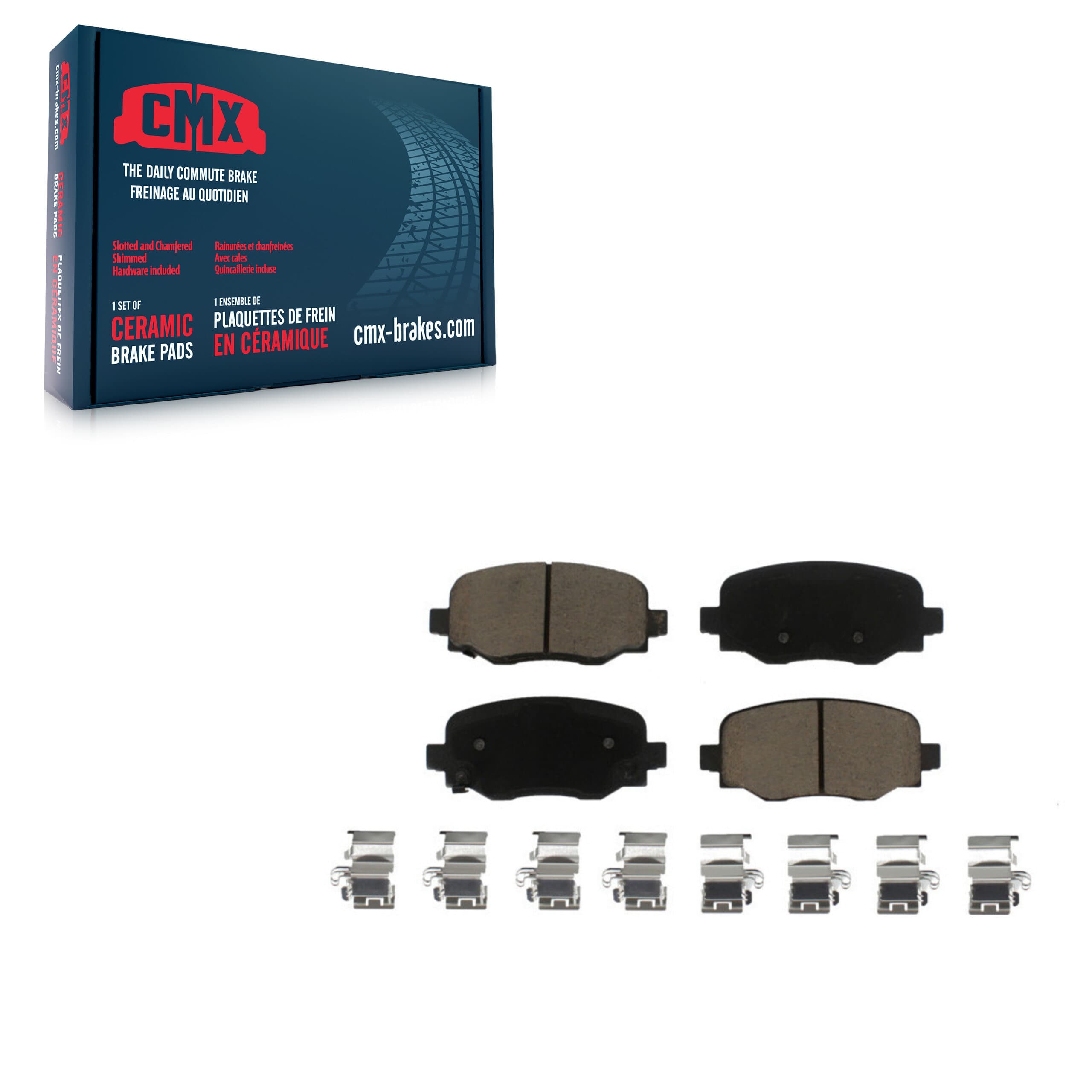 CMX - CMX-D1809 - Rear Disc Brake Pad image 1
