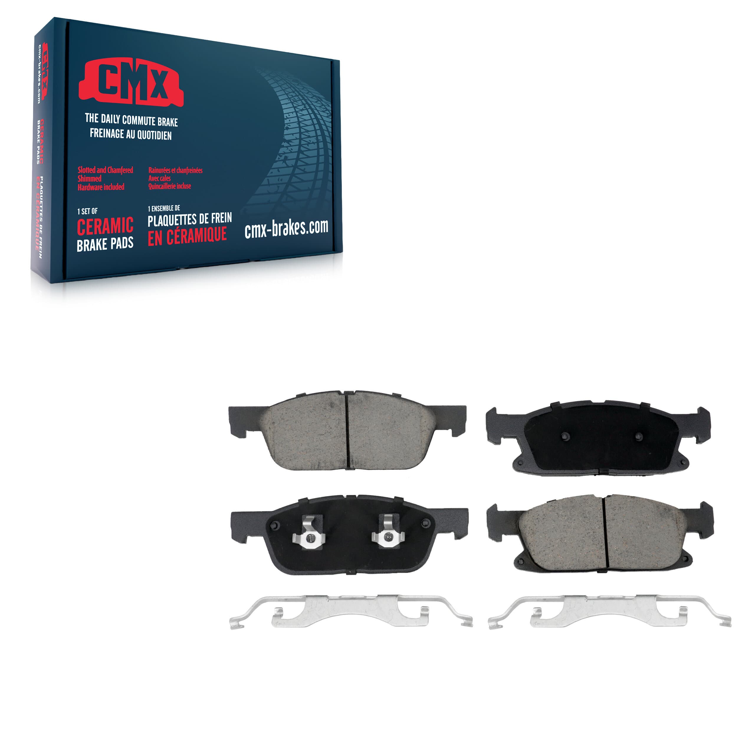 CMX - CMX-D1818A - Front Disc Brake Pad image 1