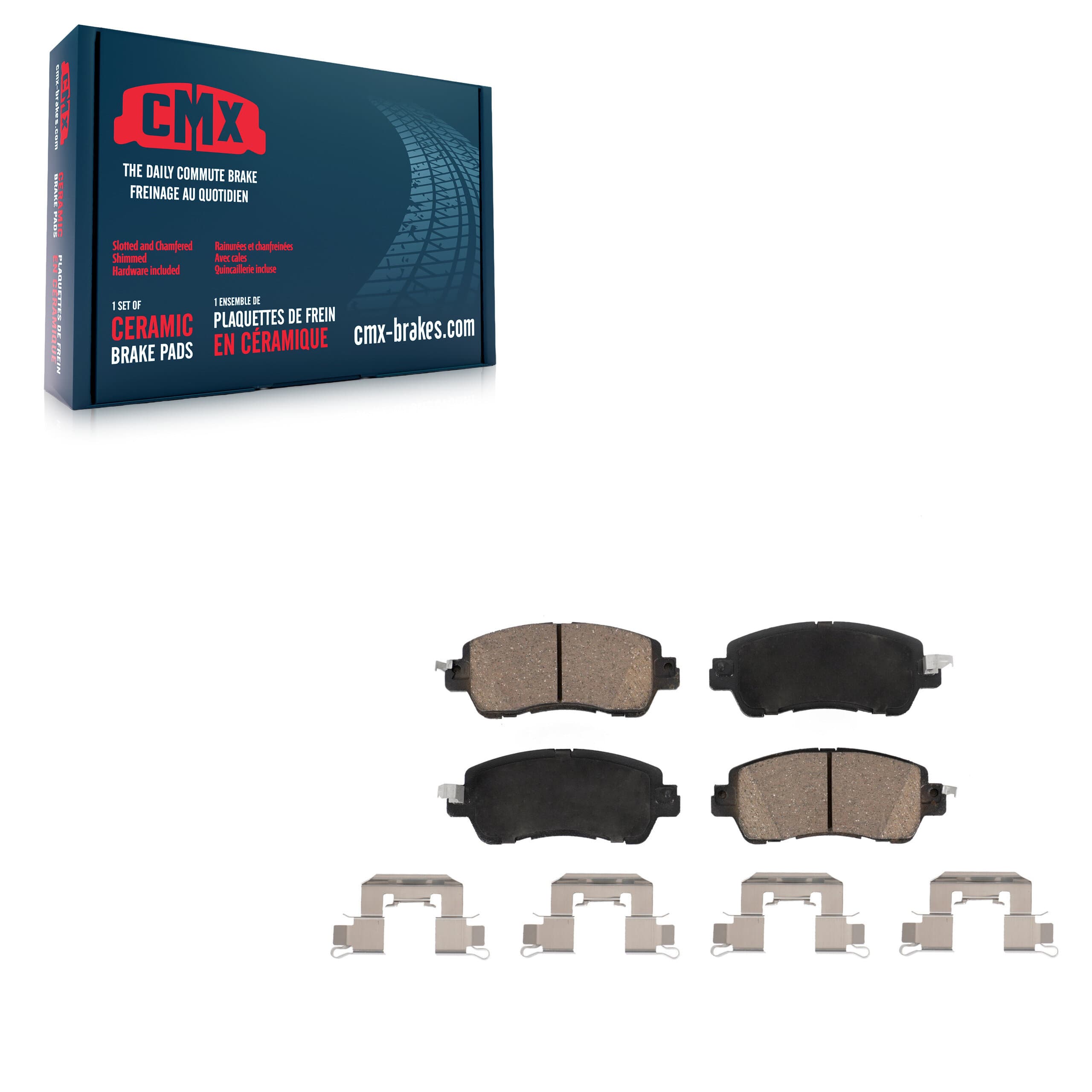 CMX - CMX-D1852 - Front Disc Brake Pad image 1