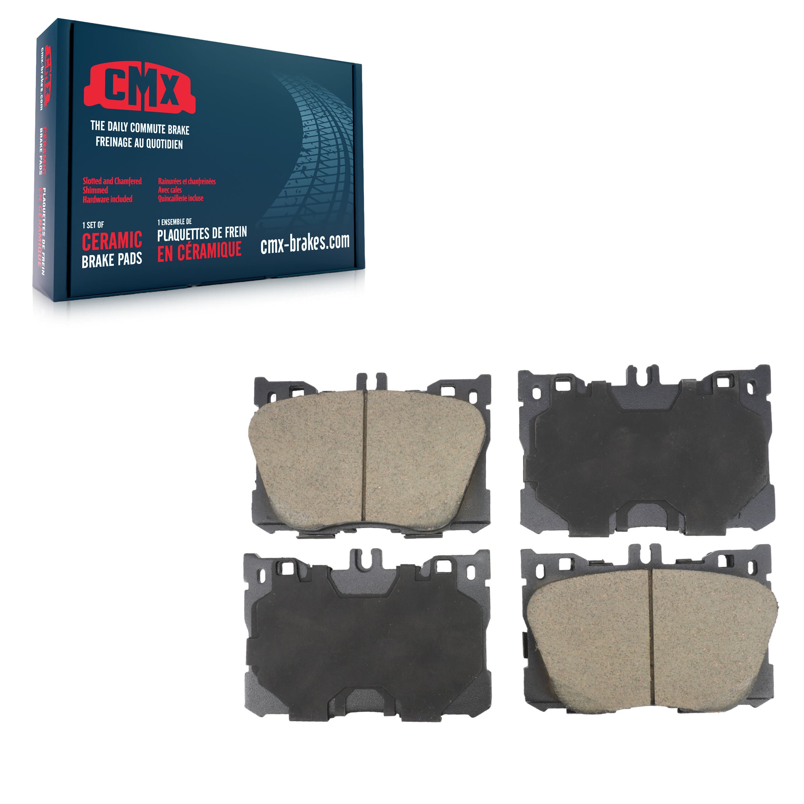 CMX - CMX-D1871 - Front Disc Brake Pad image 1