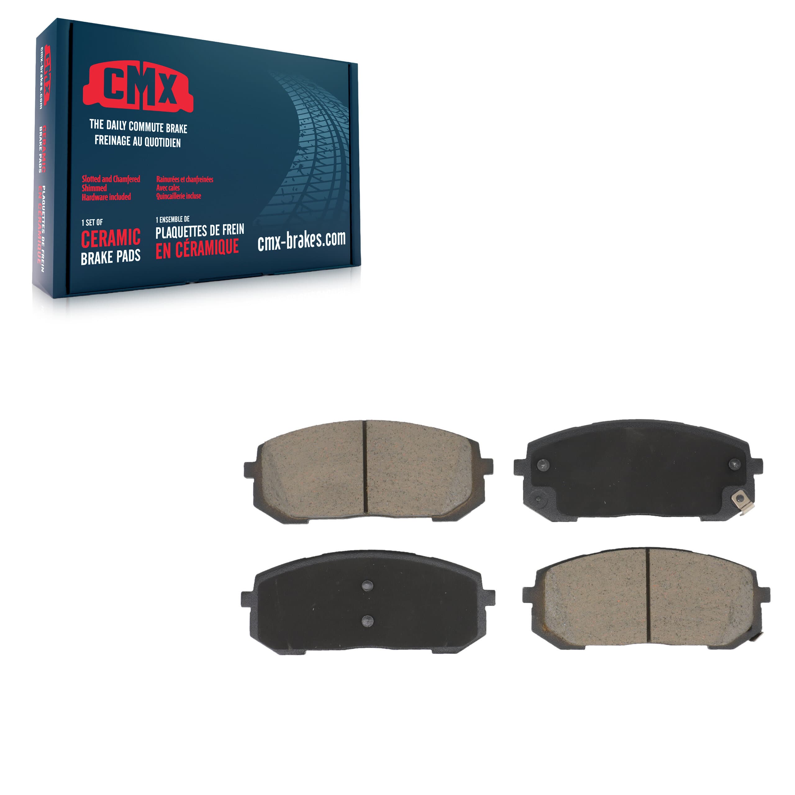 CMX - CMX-D2302 - Front Disc Brake Pad image 1