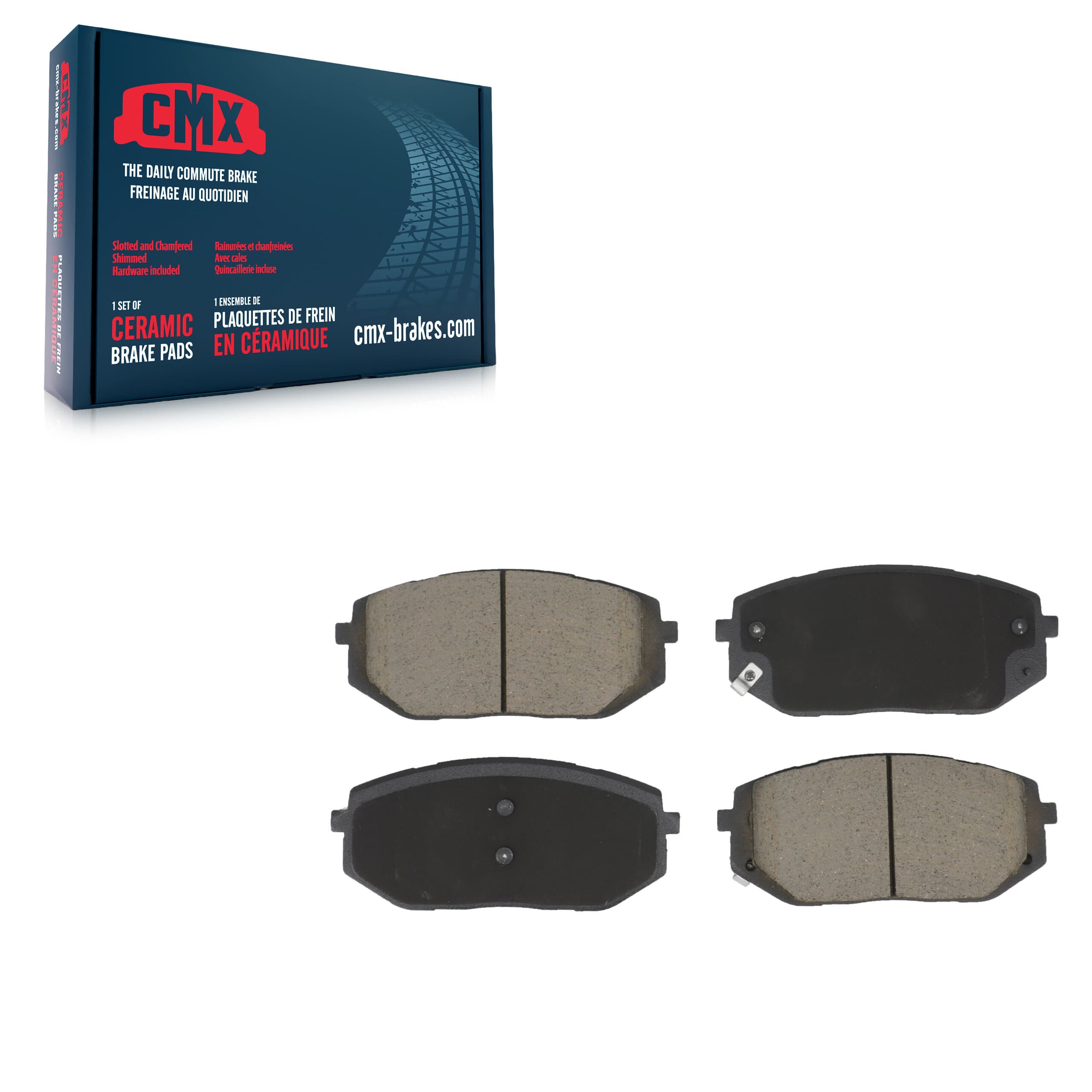 CMX - CMX-D2398 - Front Disc Brake Pad image 1