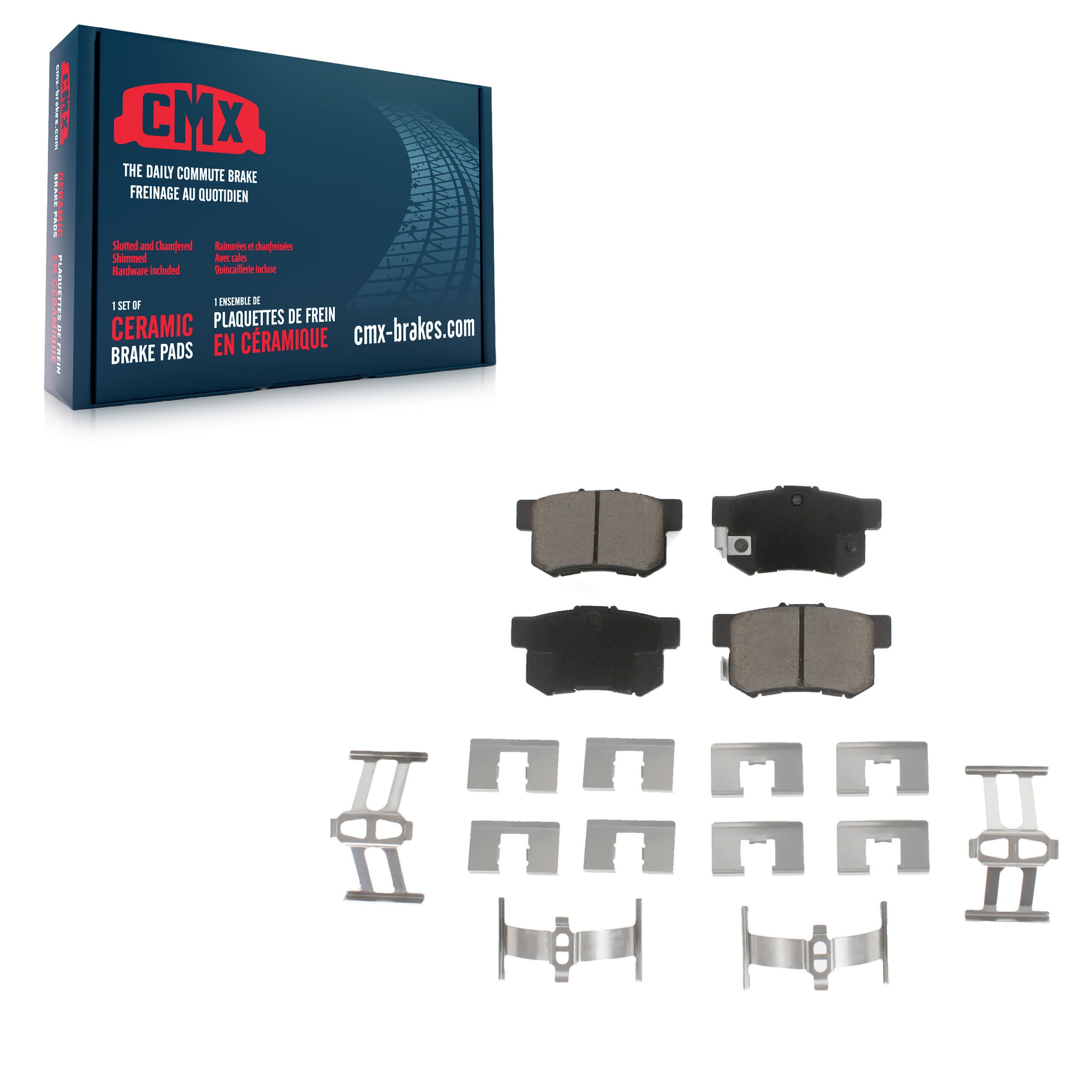 CMX - CMX-D537 - Rear Disc Brake Pad image 1