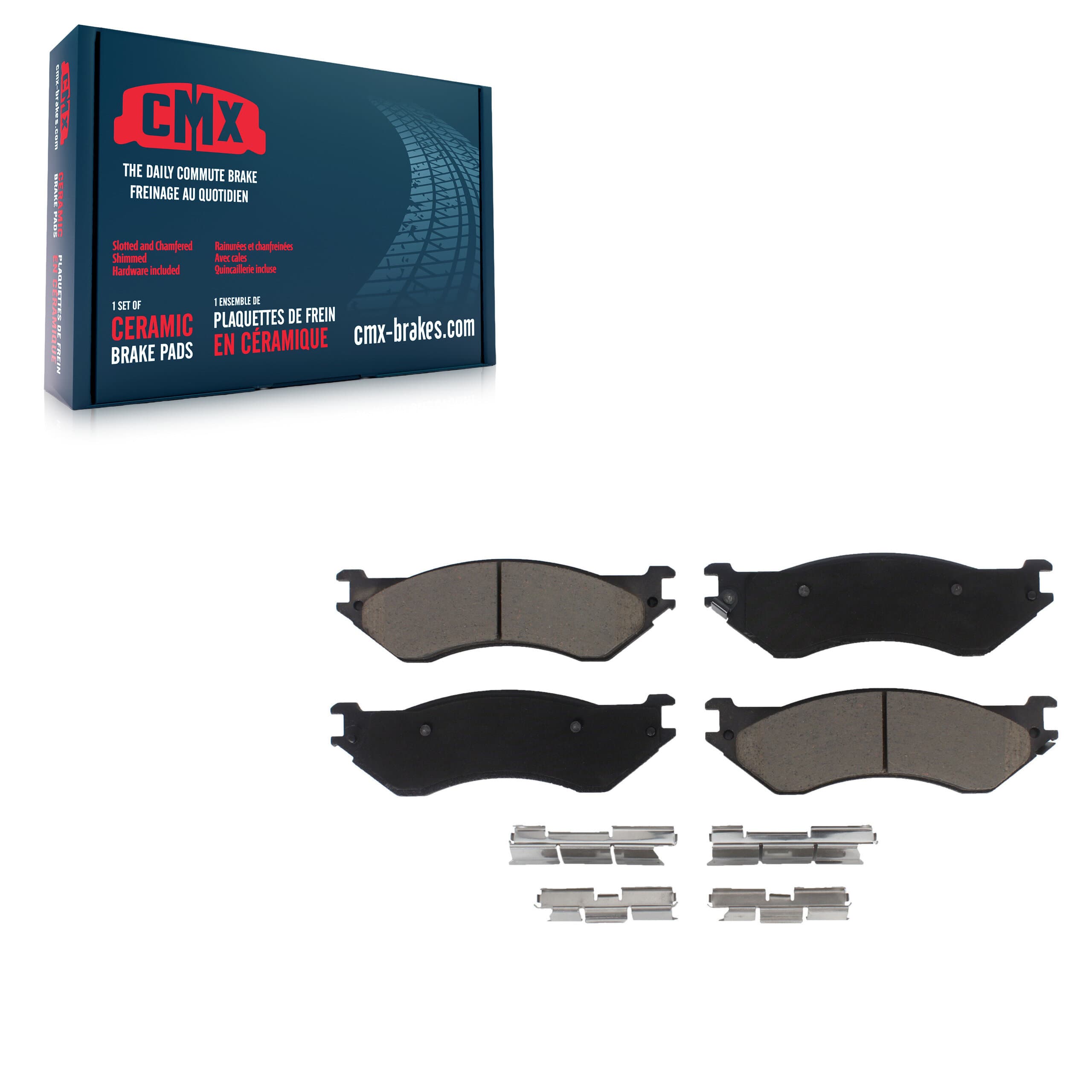 CMX - CMX-D702 - Front Disc Brake Pad image 1