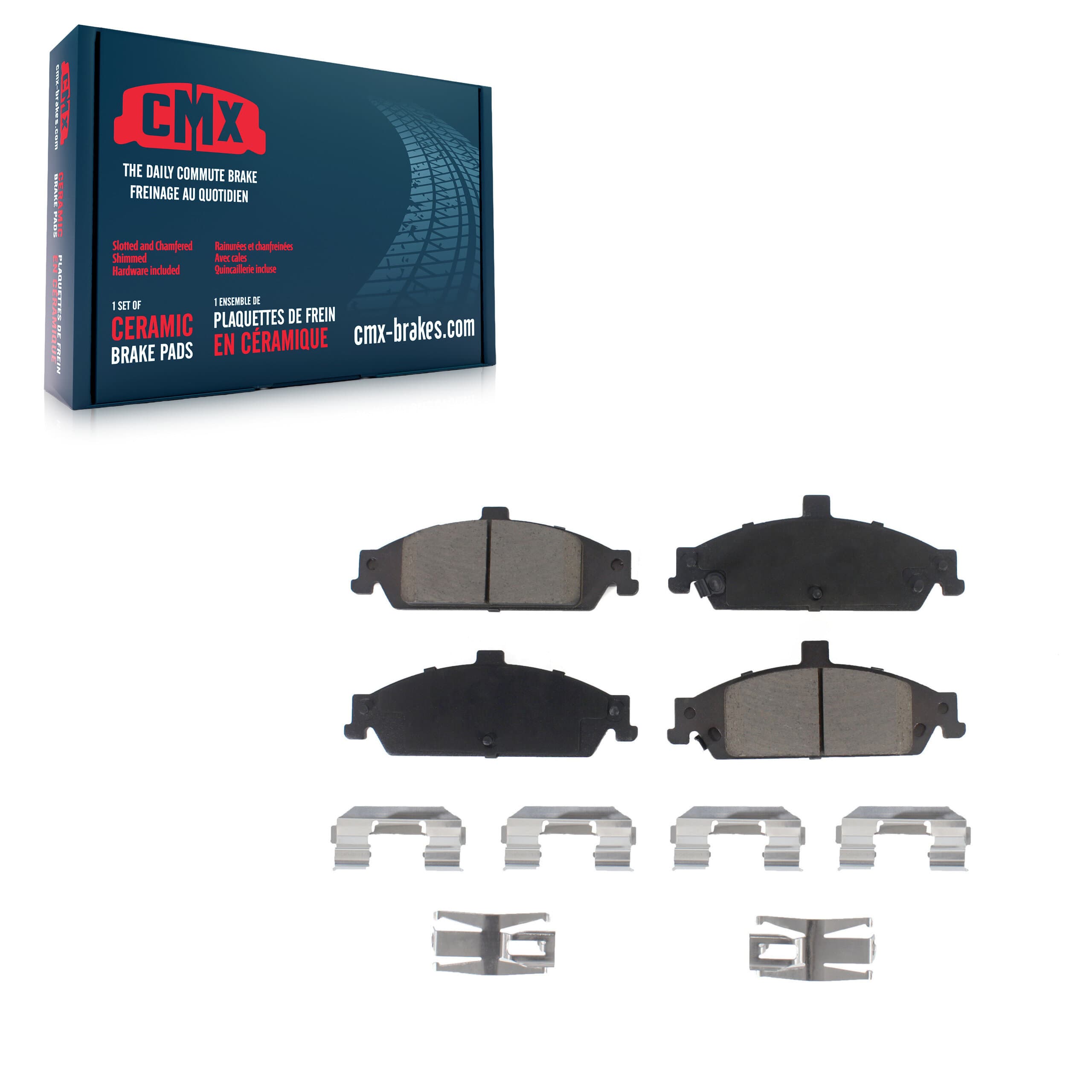 CMX - CMX-D727 - Front Disc Brake Pad image 1
