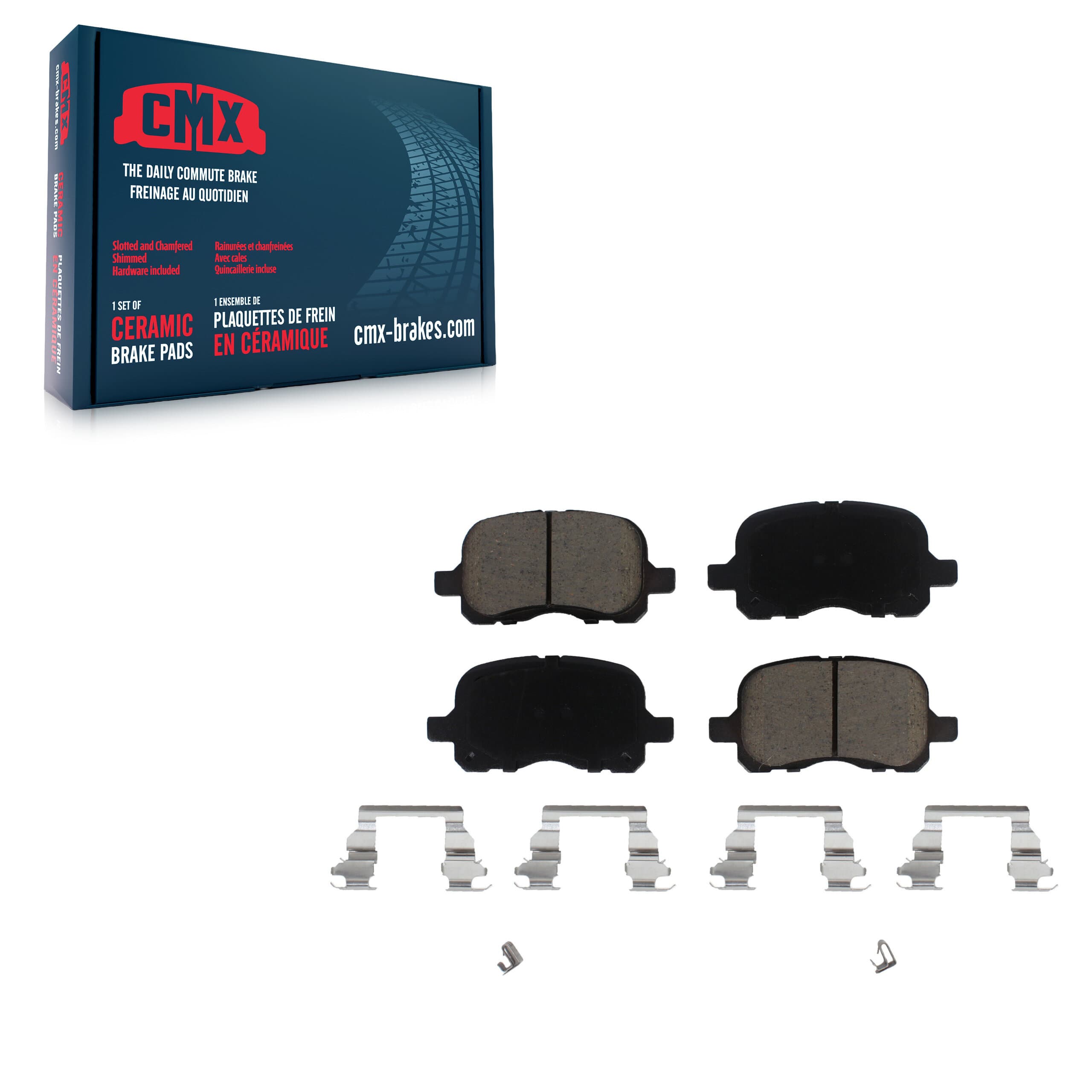 CMX - CMX-D741 - Front Disc Brake Pad image 1